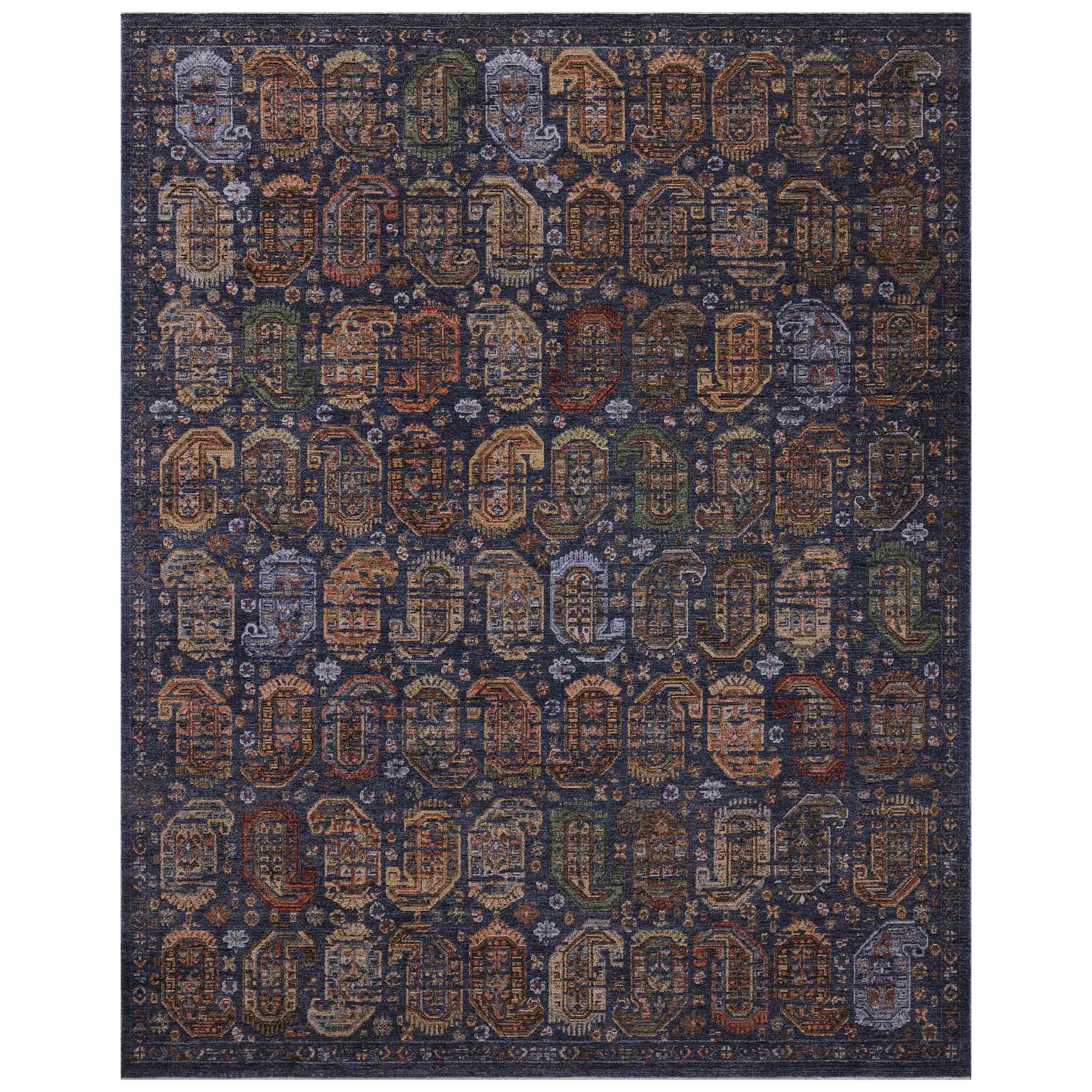 Loloi Rug Winchester WNC-04, Navy/Multi