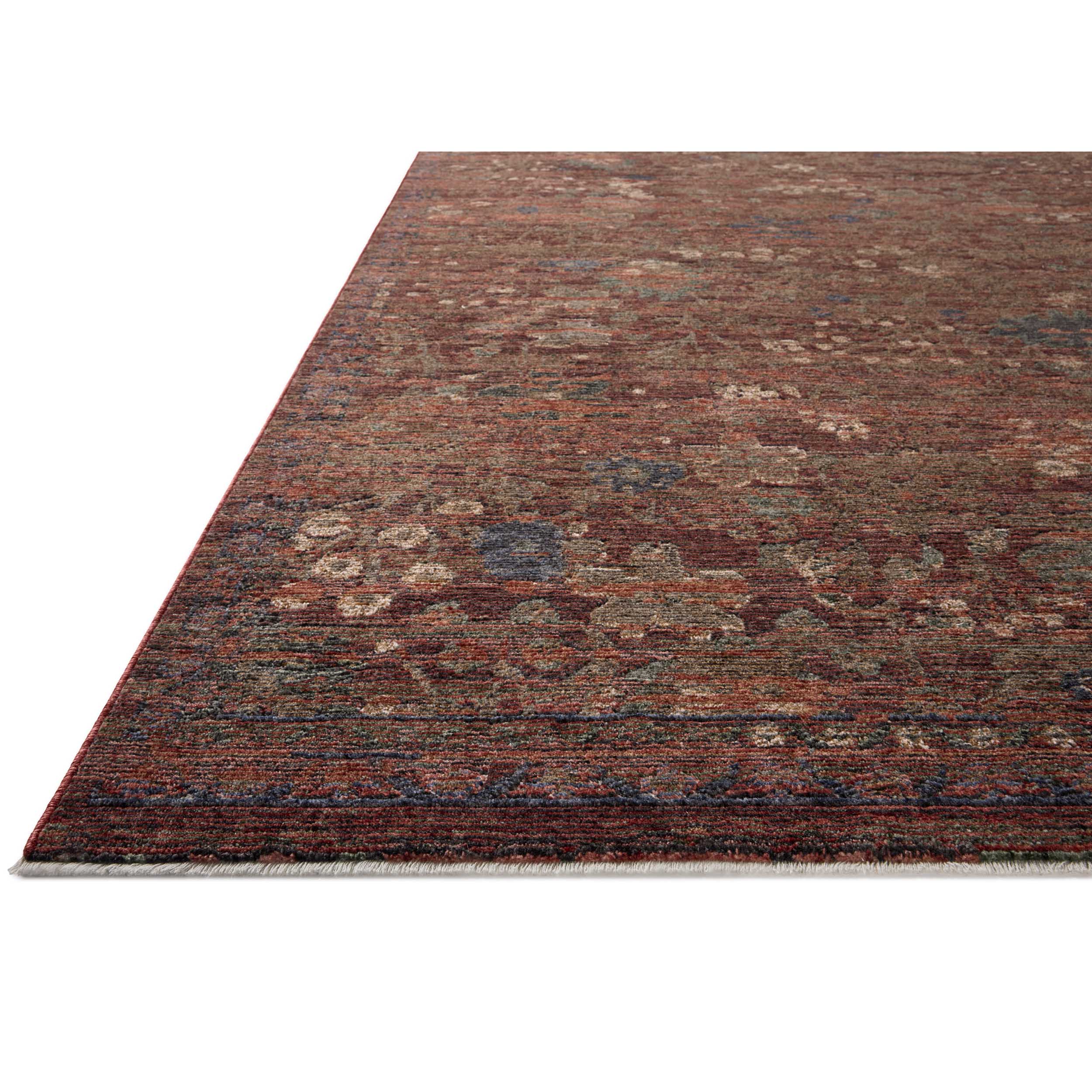 Loloi Rug Winchester WNC-08, Ruby/Mushroom - Image 2