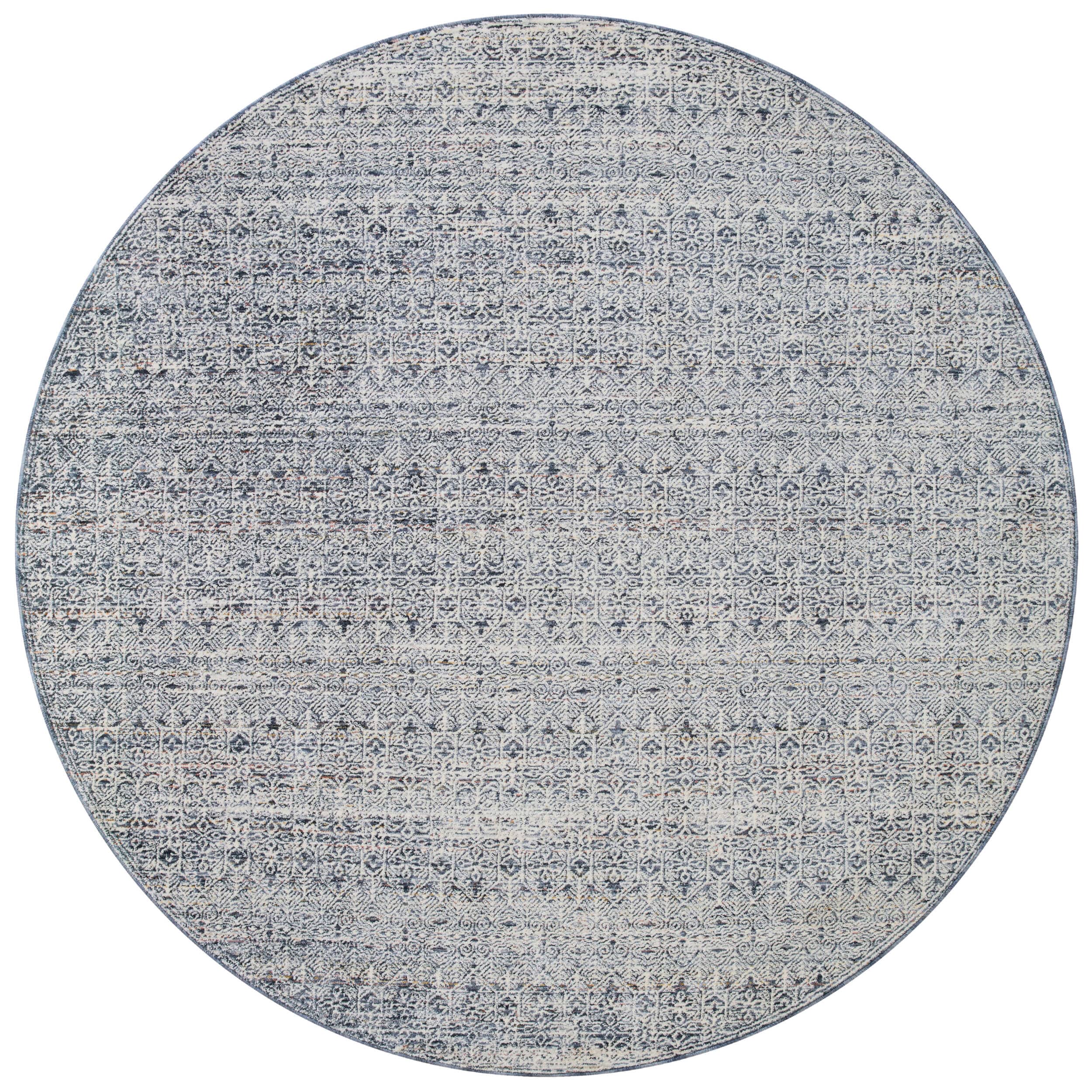 Amber Lewis x Loloi Rug Zuma ZUM-01, Denim/Ivory - Image 2