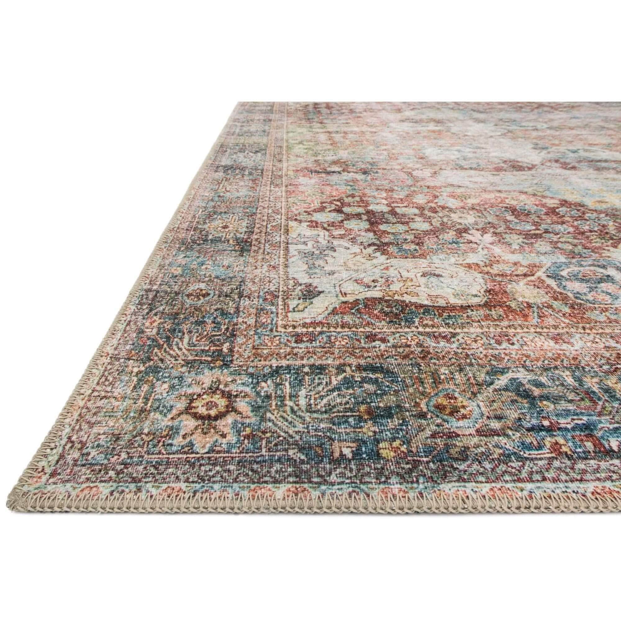 Loloi Rug Loren LQ-14 Brick/Multi - Image 2