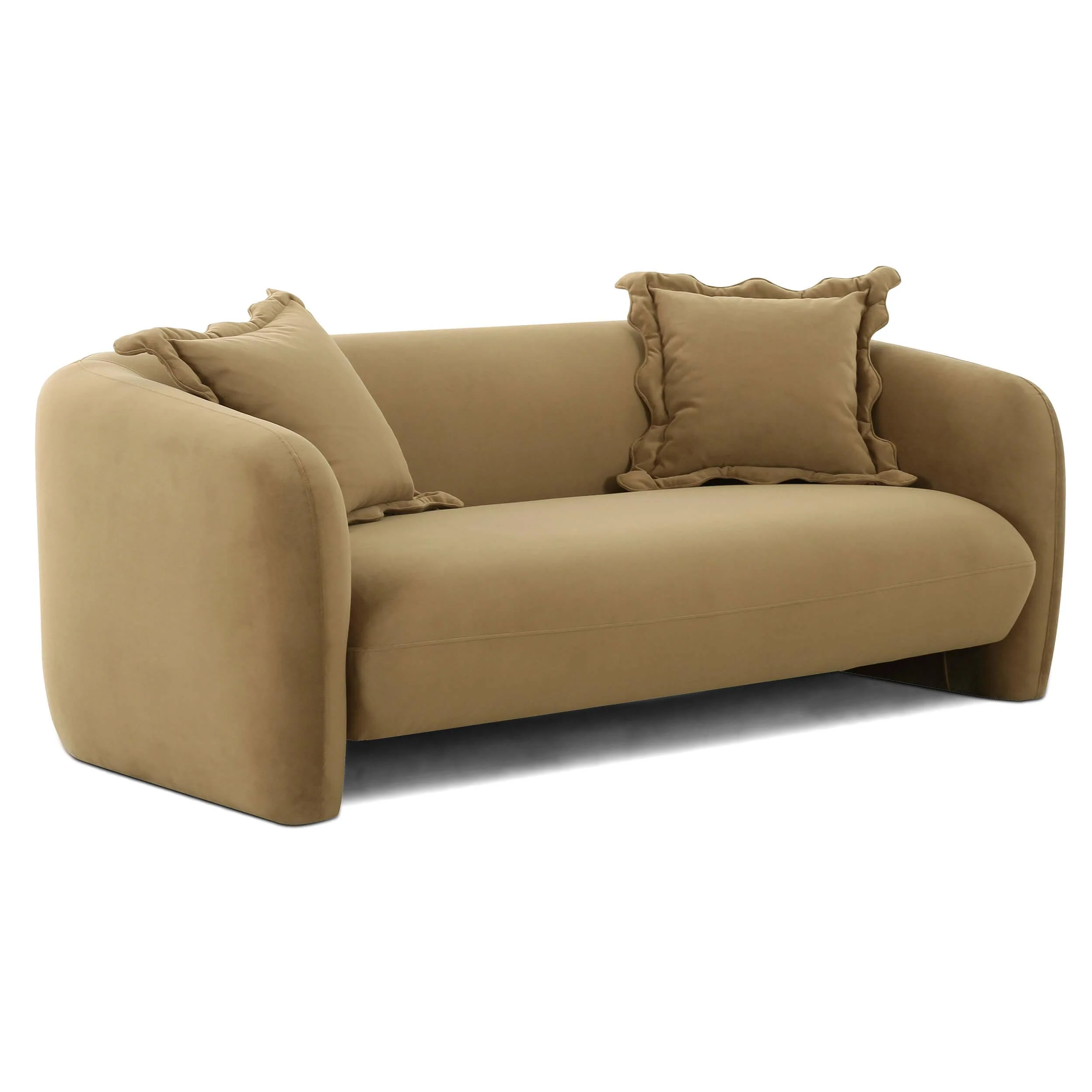 Lou Loveseat, Cafe Au Lait - Image 2