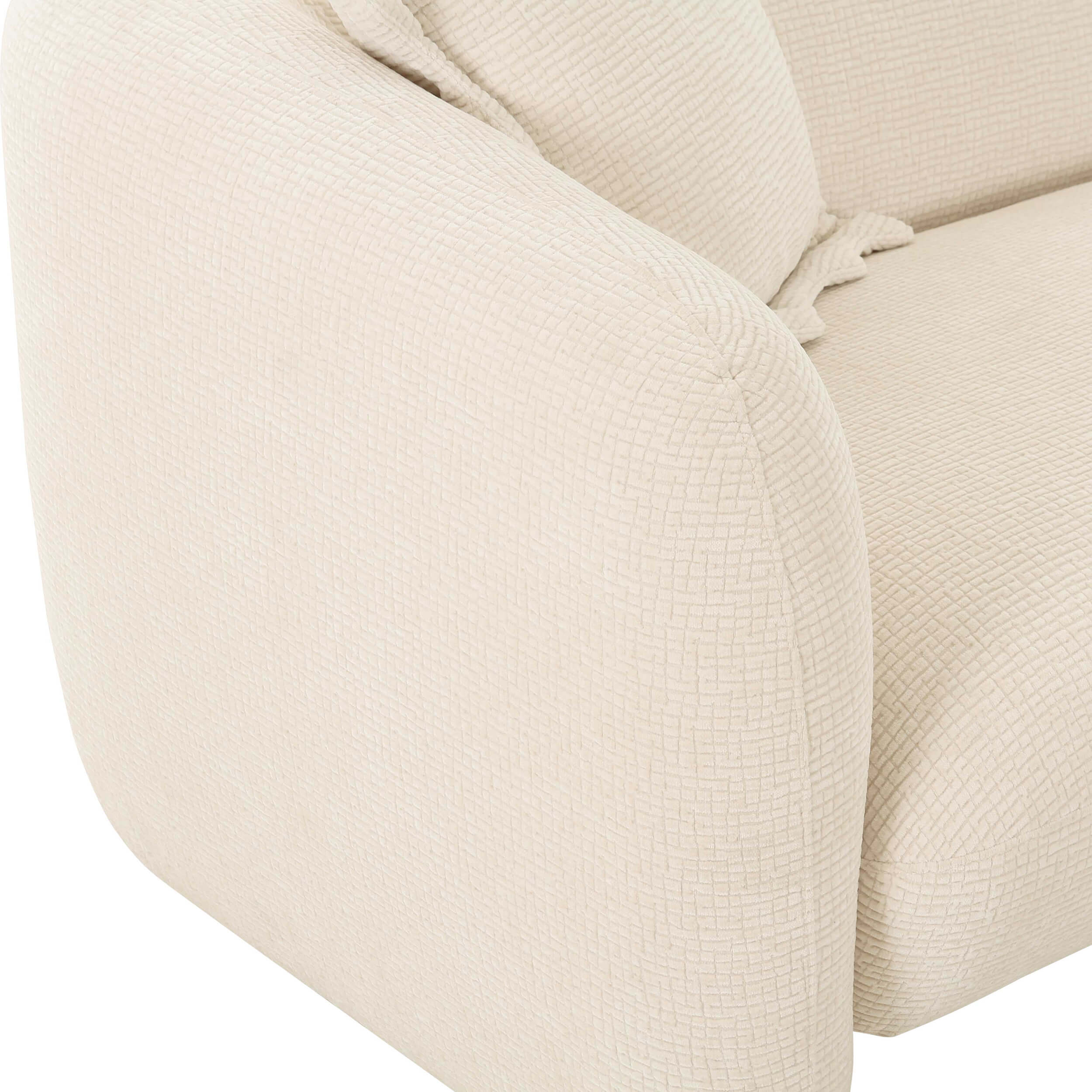 Lou Loveseat, Sandstone - Image 3
