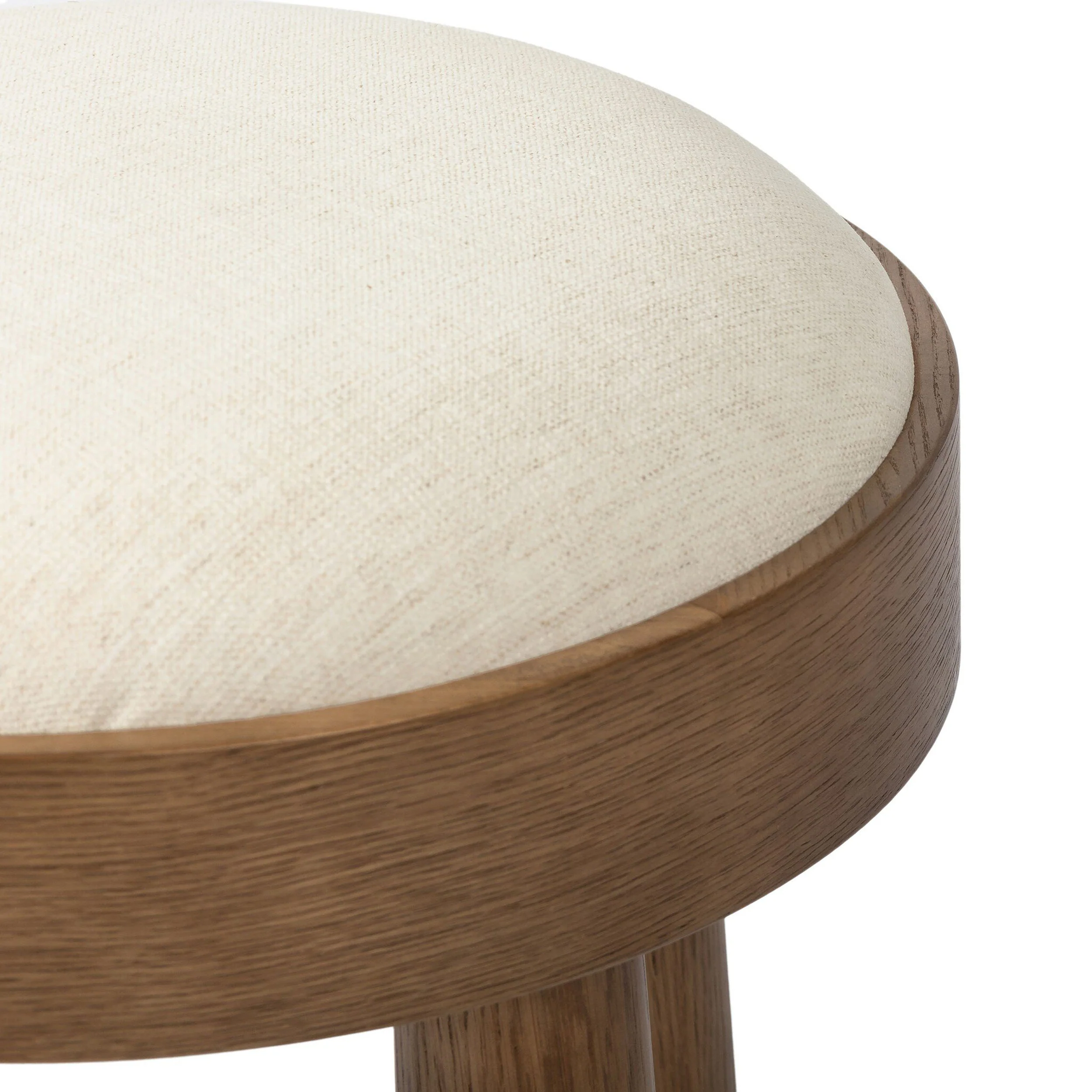 Louise Accent Stool, Nomad Snow by Four Hands - Image 5