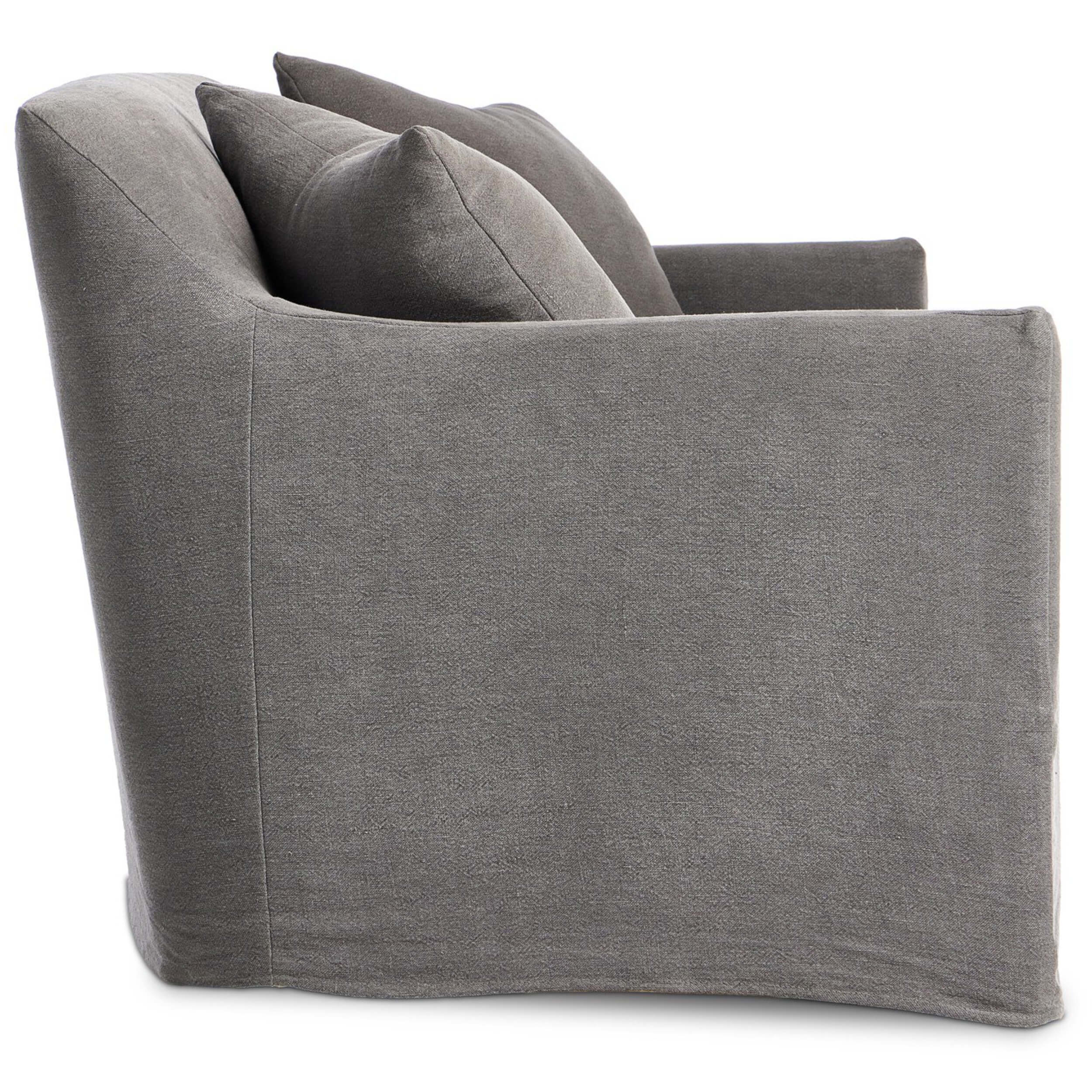 Lowell Slipcover Sofa, Broadway Denim by Amber Lewis x Four Hands - Image 3