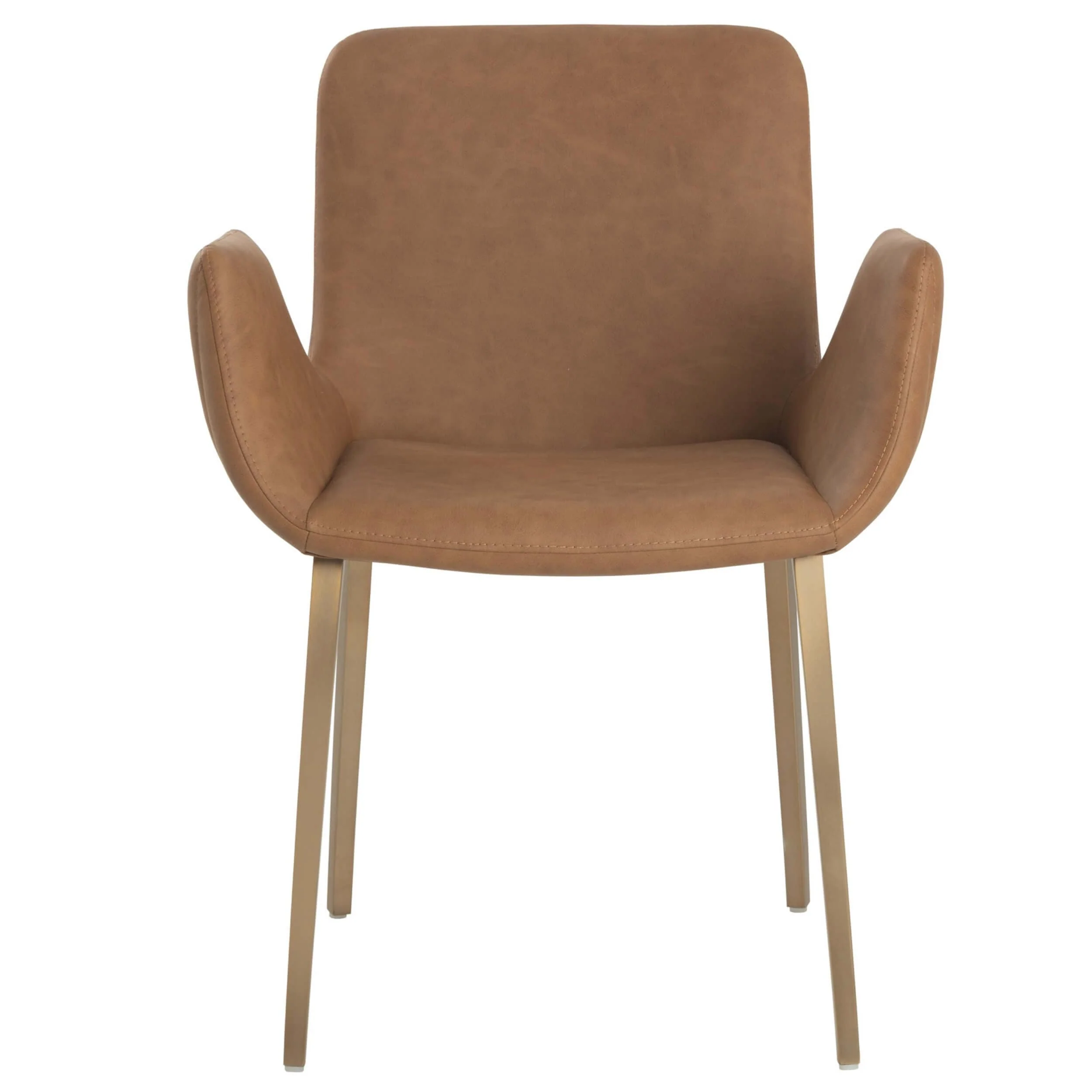 Lucano Arm Chair, Milliken Cognac - Image 2