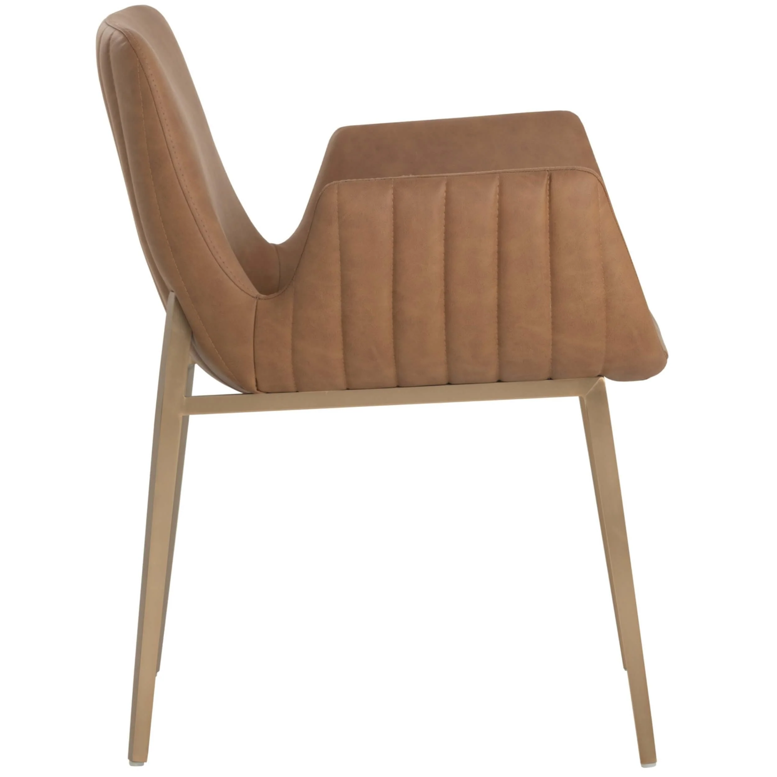 Lucano Arm Chair, Milliken Cognac - Image 3