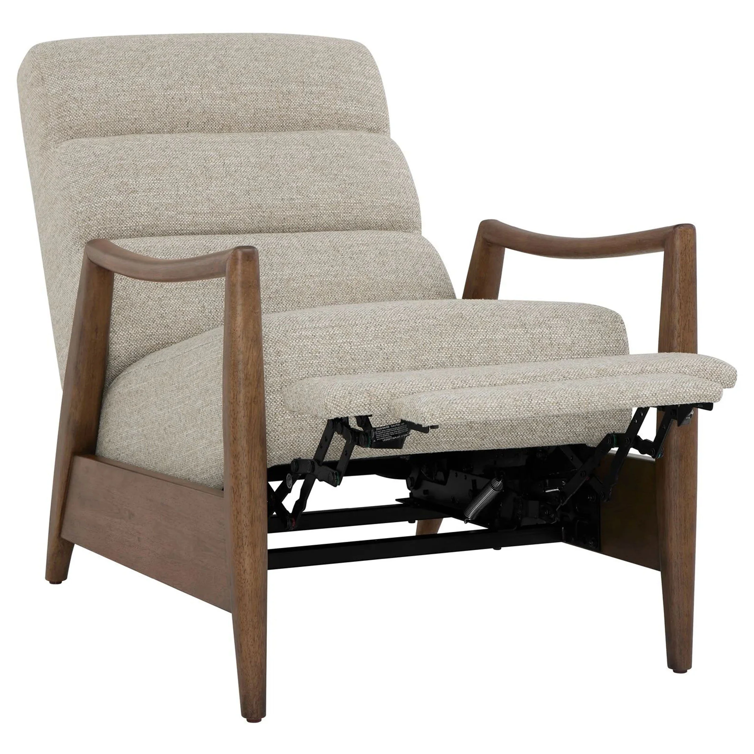 Lucca Recliner, Mykal Sandstone - Image 4