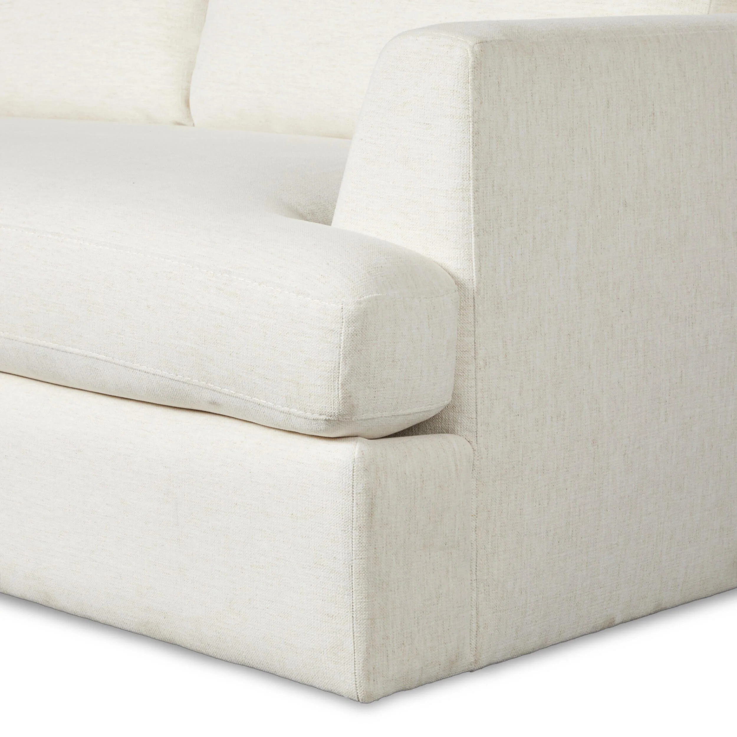 Lucien 2 Piece Sectional, Nomad Snow by Four Hands - Image 5
