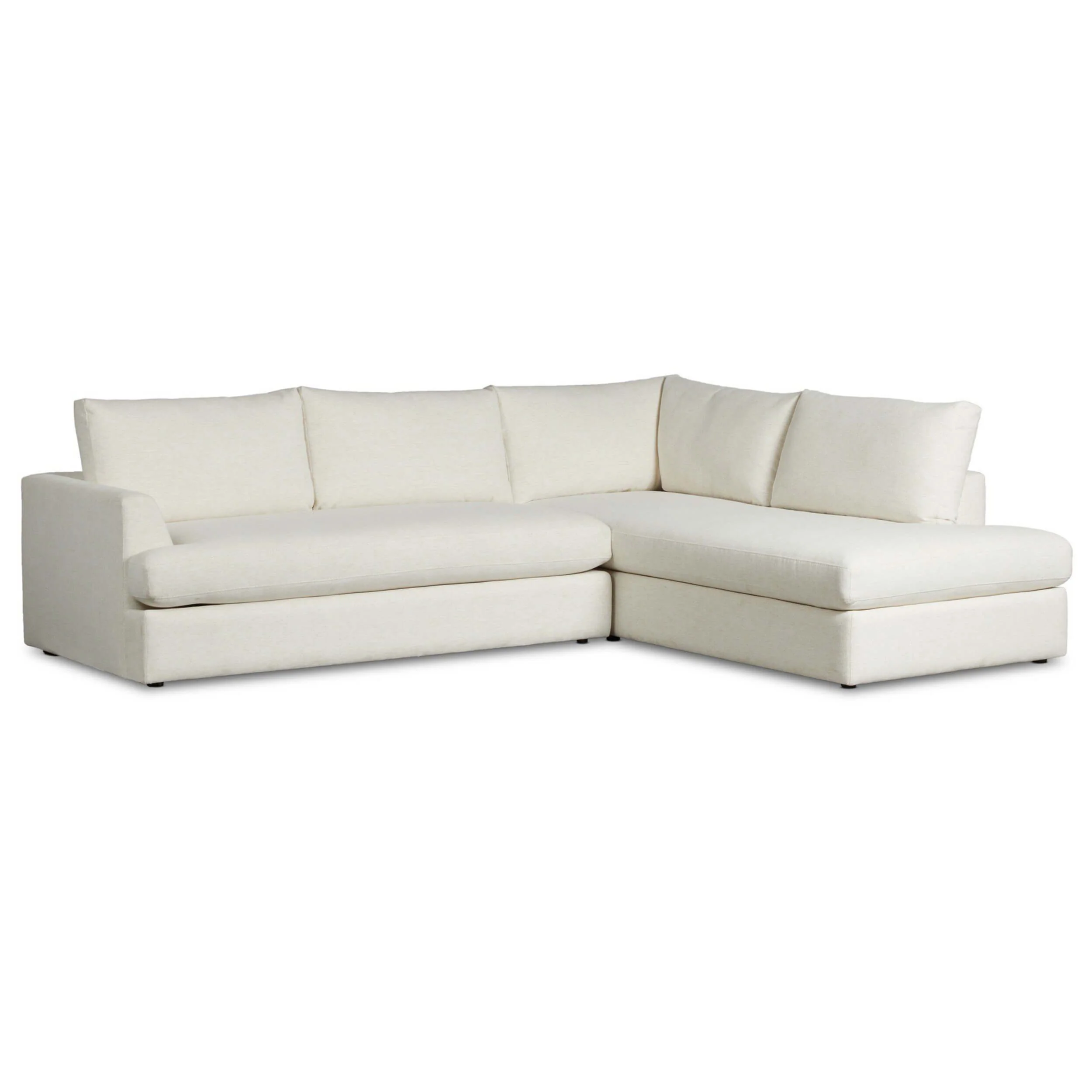 Lucien 2 Piece Sectional, Nomad Snow by Four Hands - Image 6
