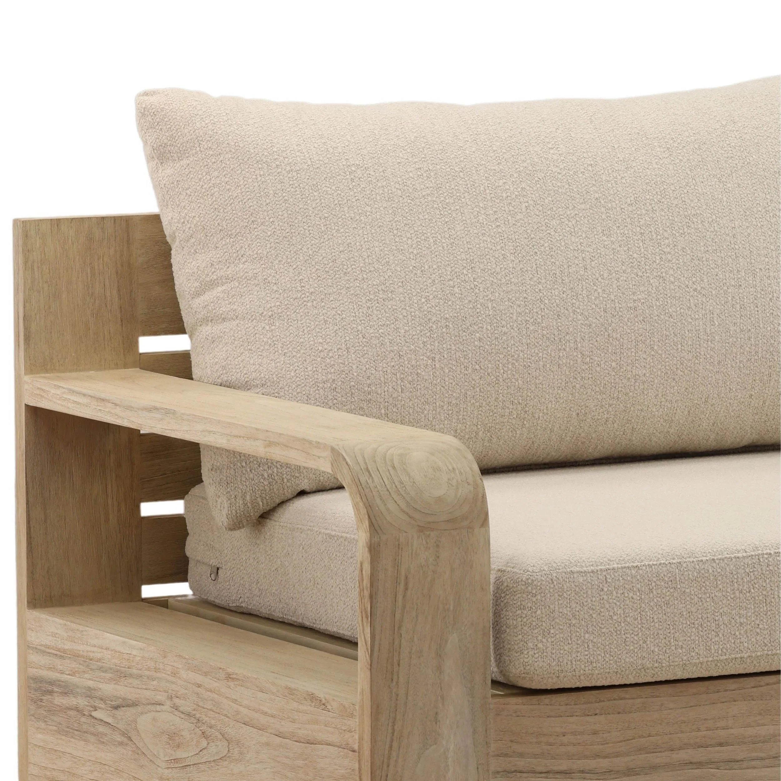 Lucrecia Outdoor Sofa, Grey - Image 5