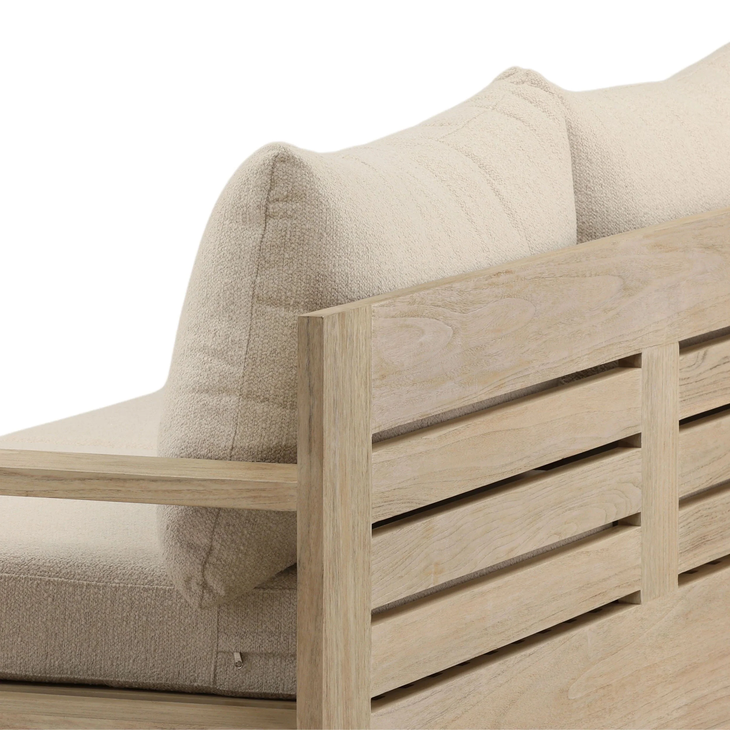 Lucrecia Outdoor Sofa, Grey - Image 6