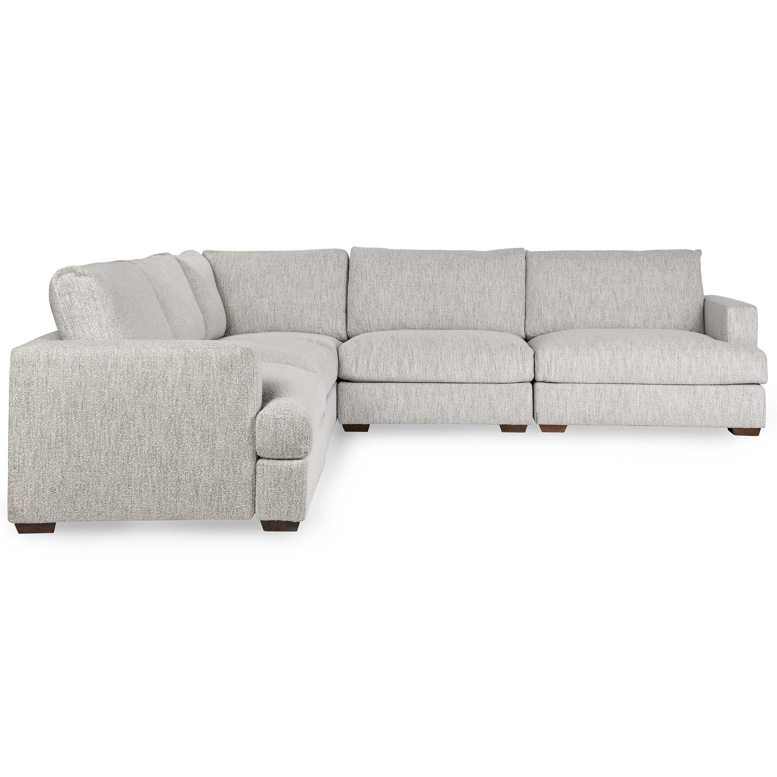 Ludwig Sectional, Ivory - Image 3