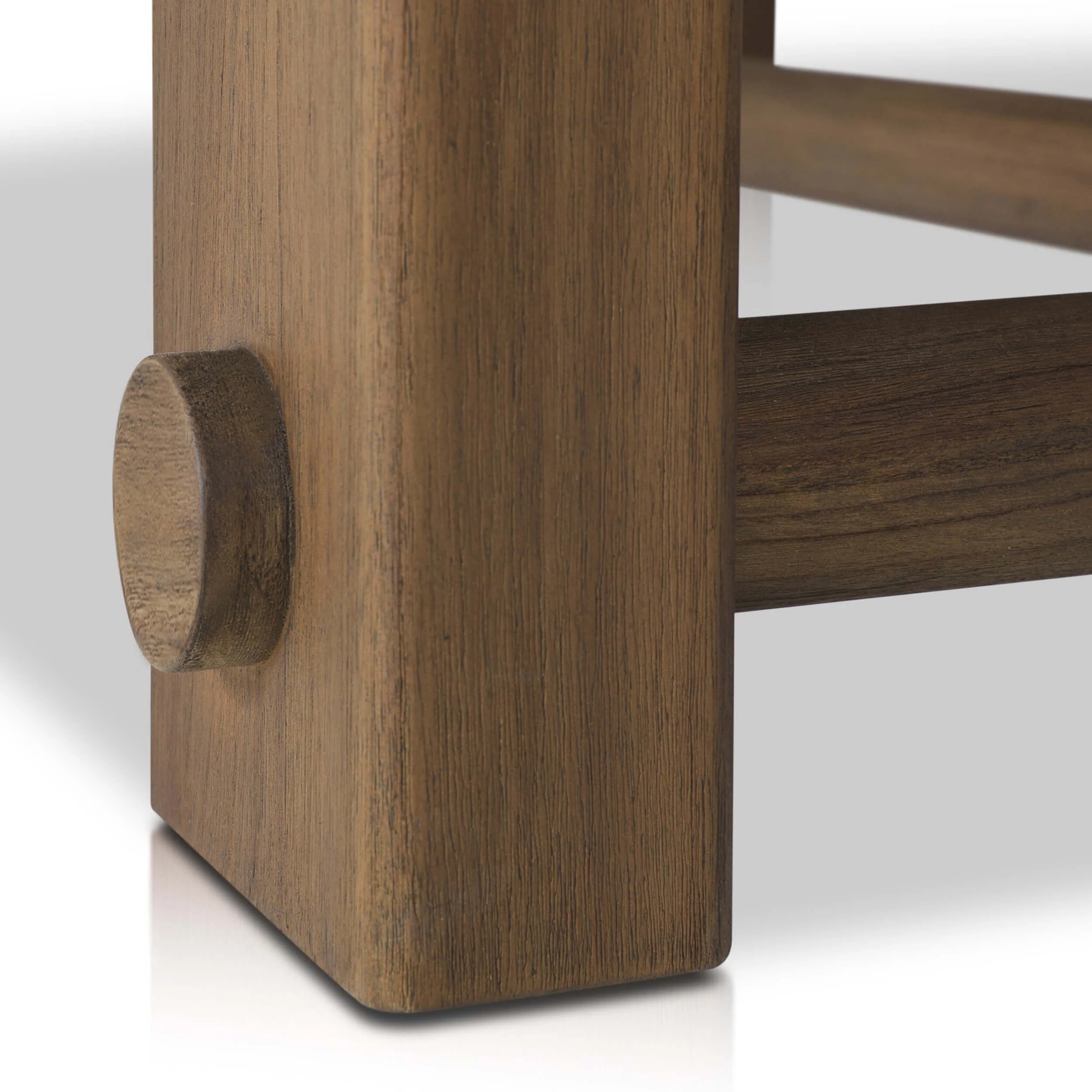 Lumi 98" Outdoor Dining Table, Toasted Brown by Amber Lewis x Four Hands - Image 5