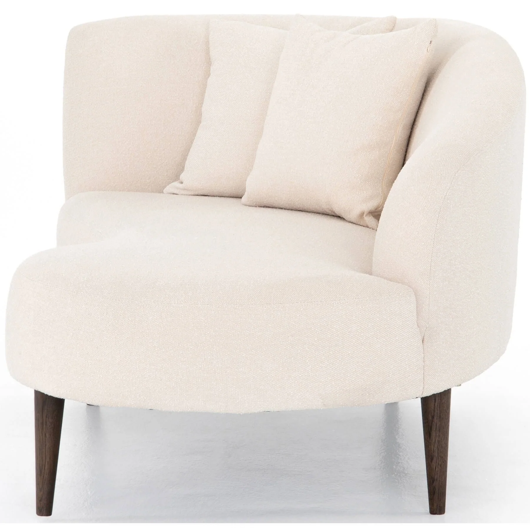 Luna LAF Chaise, Capri Oatmeal by Four Hands - Image 3