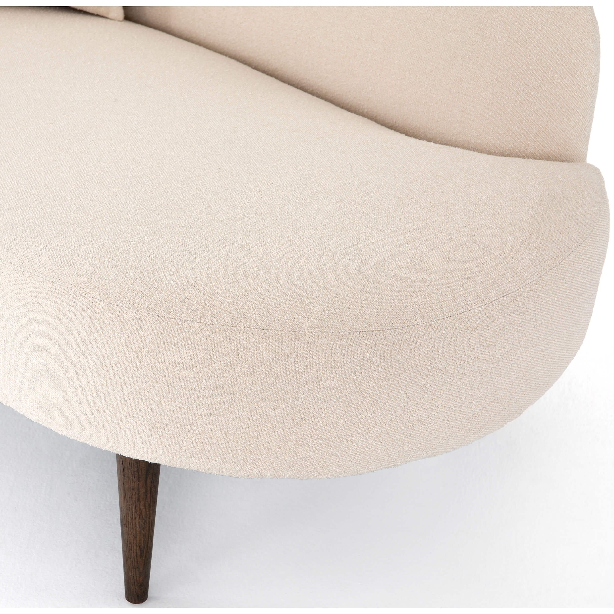 Luna LAF Chaise, Capri Oatmeal by Four Hands - Image 8