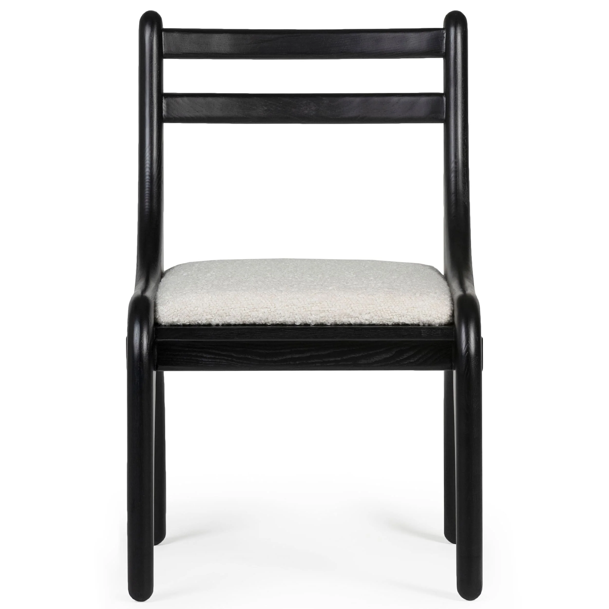 Luna Side Chair, Charcoal, Set of 2 - Image 2