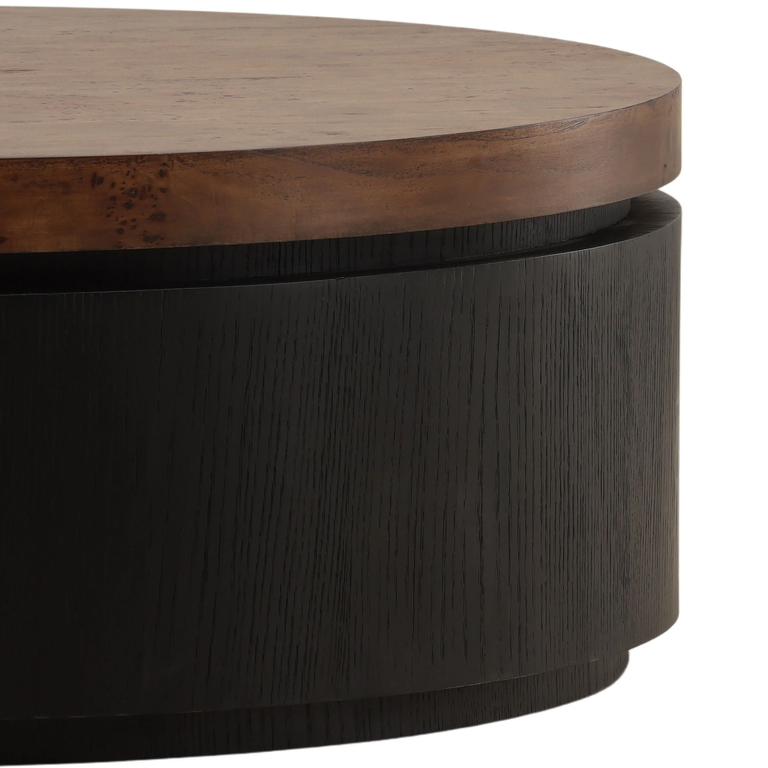 Lunaro Coffee Table, Brown/Black - Image 3