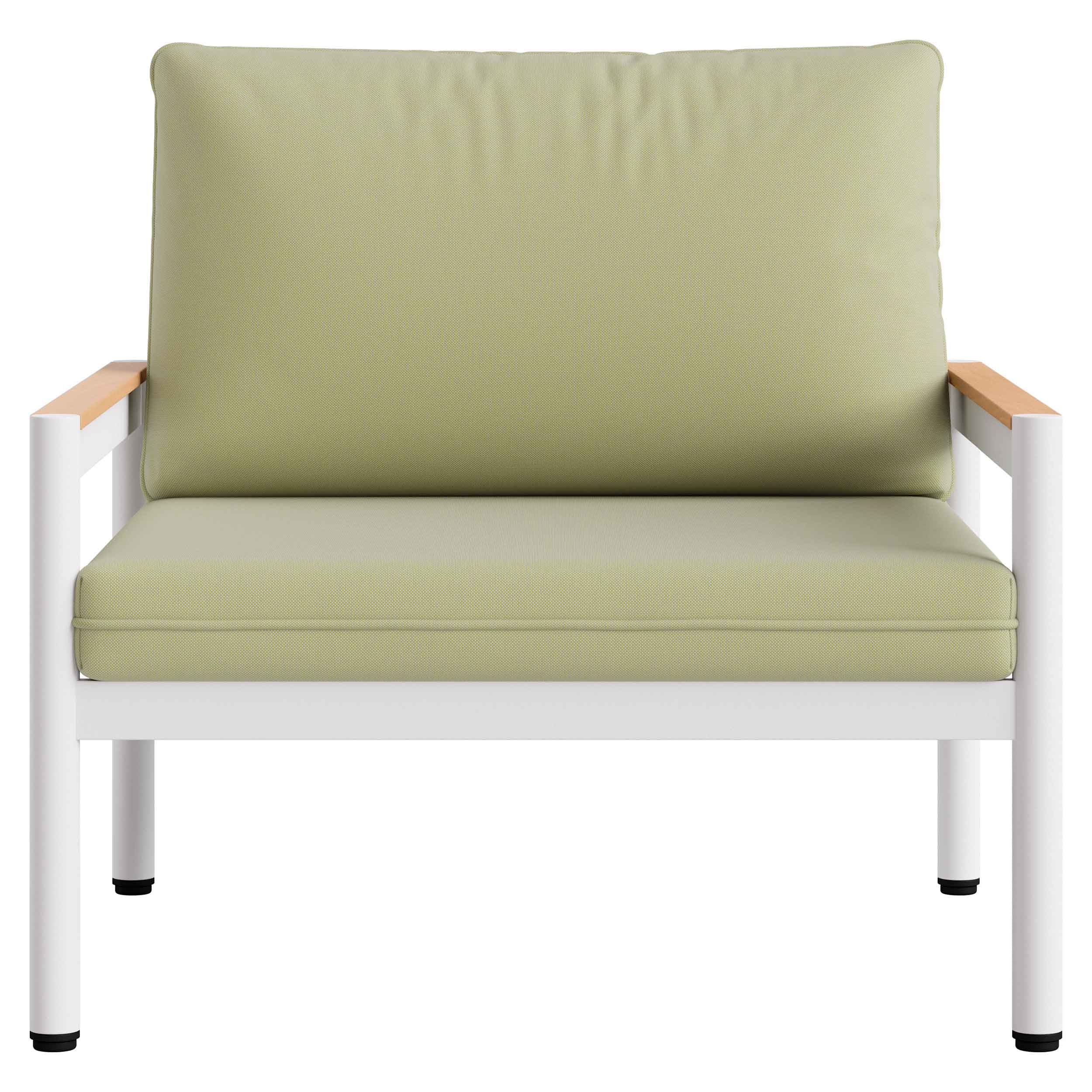 Lychee Armchair, Green - Image 2