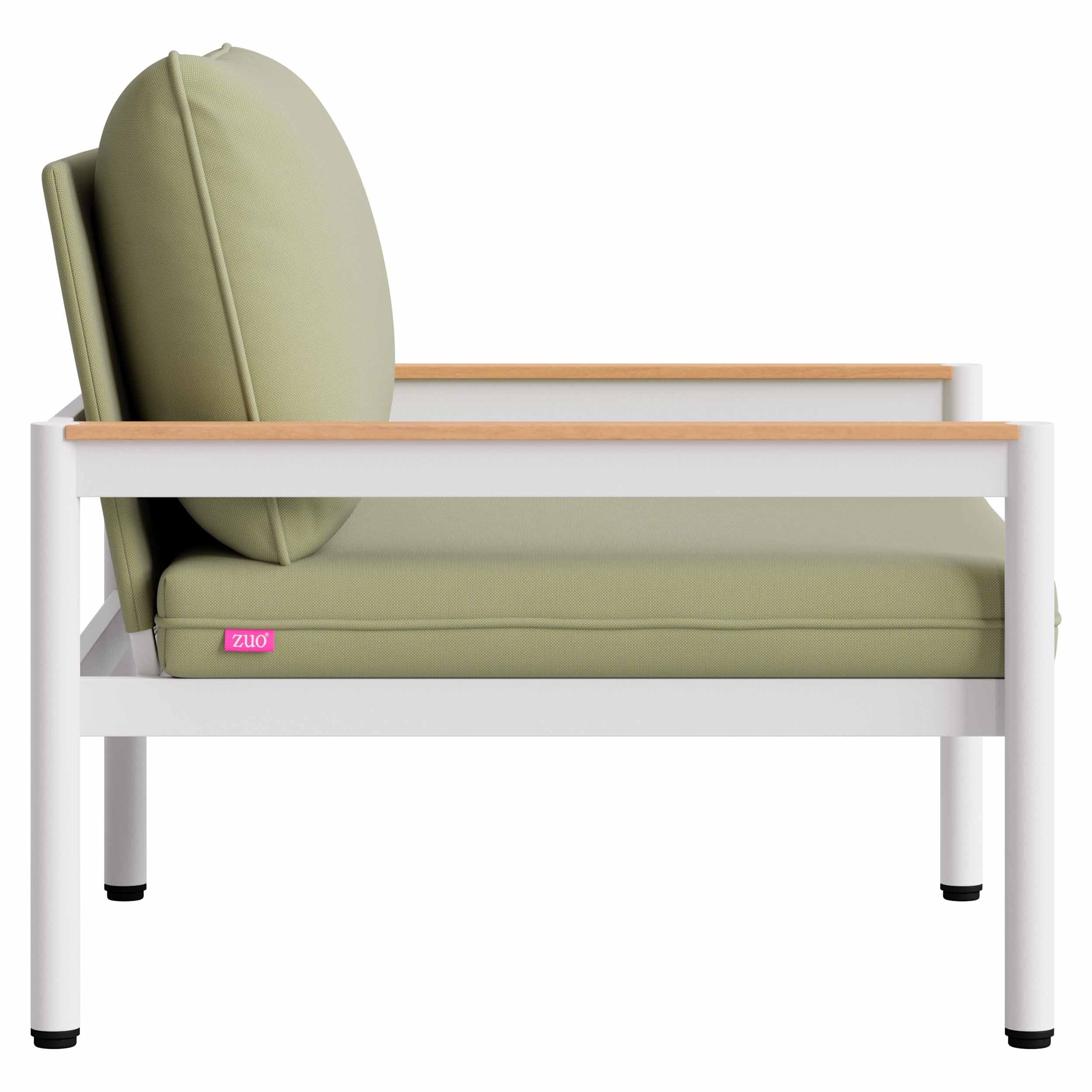 Lychee Armchair, Green - Image 3
