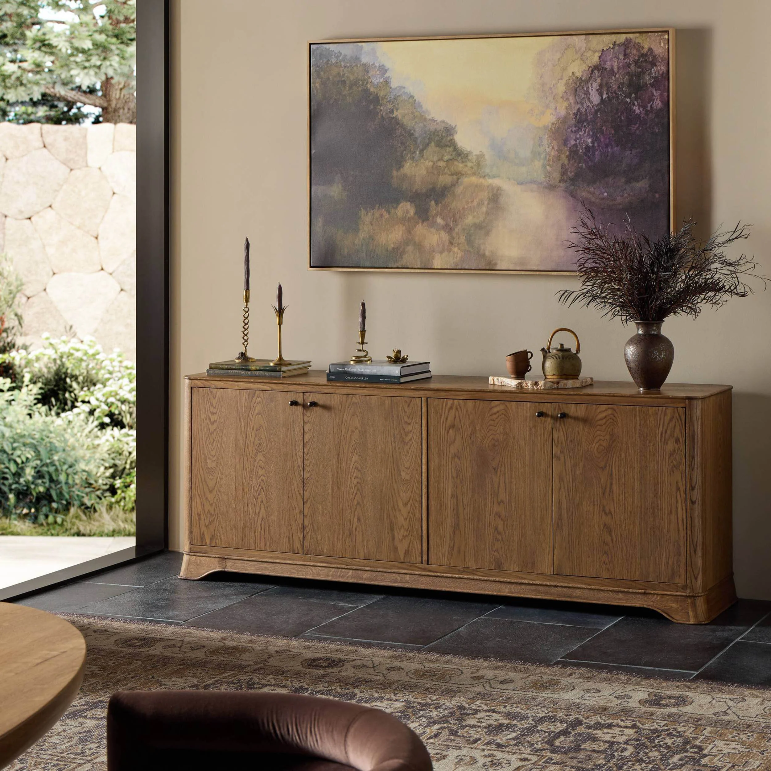 Lydia Sideboard, Warm Natural by Four Hands - Image 6