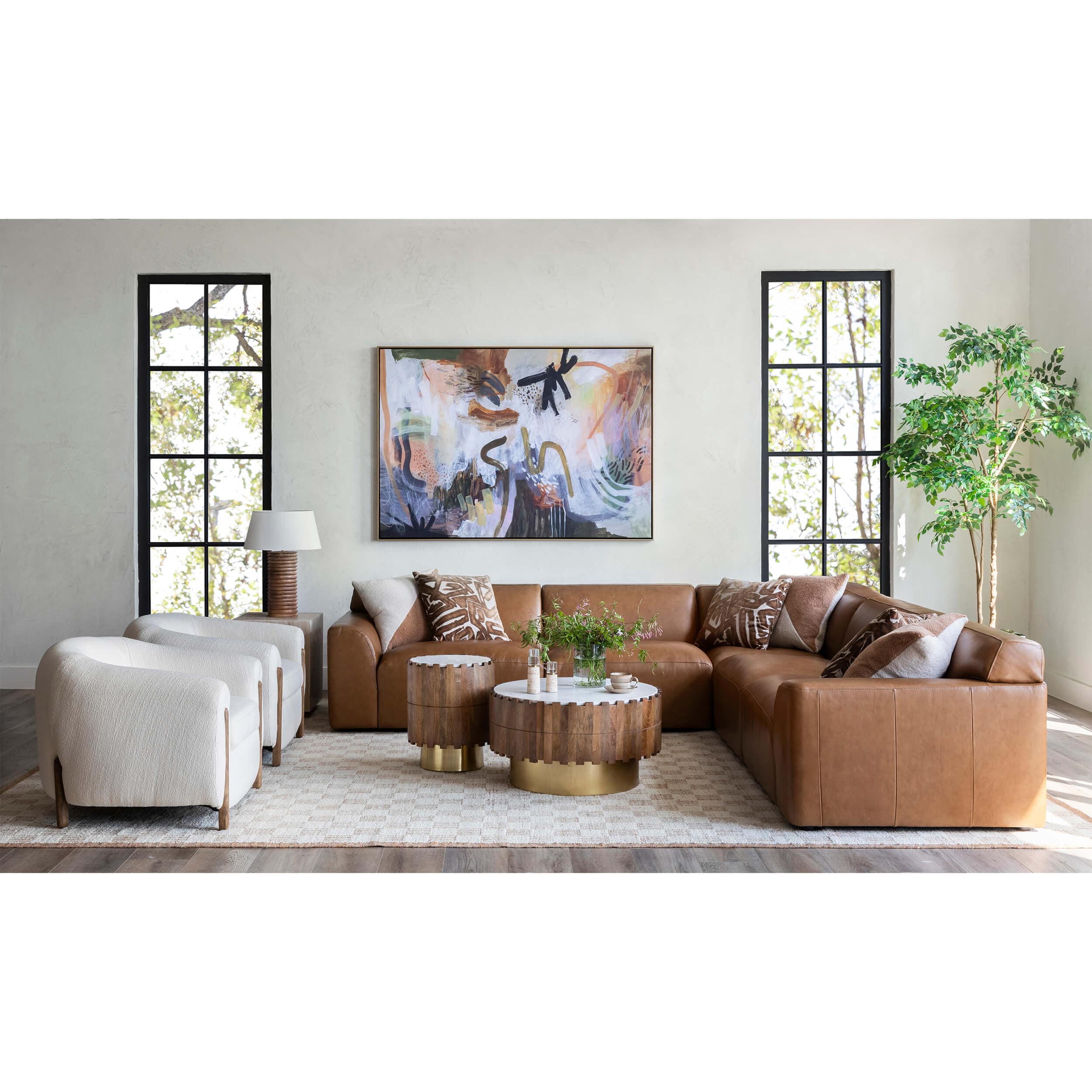 Lyla Chair, Kerbey Ivory by Four Hands - Image 6