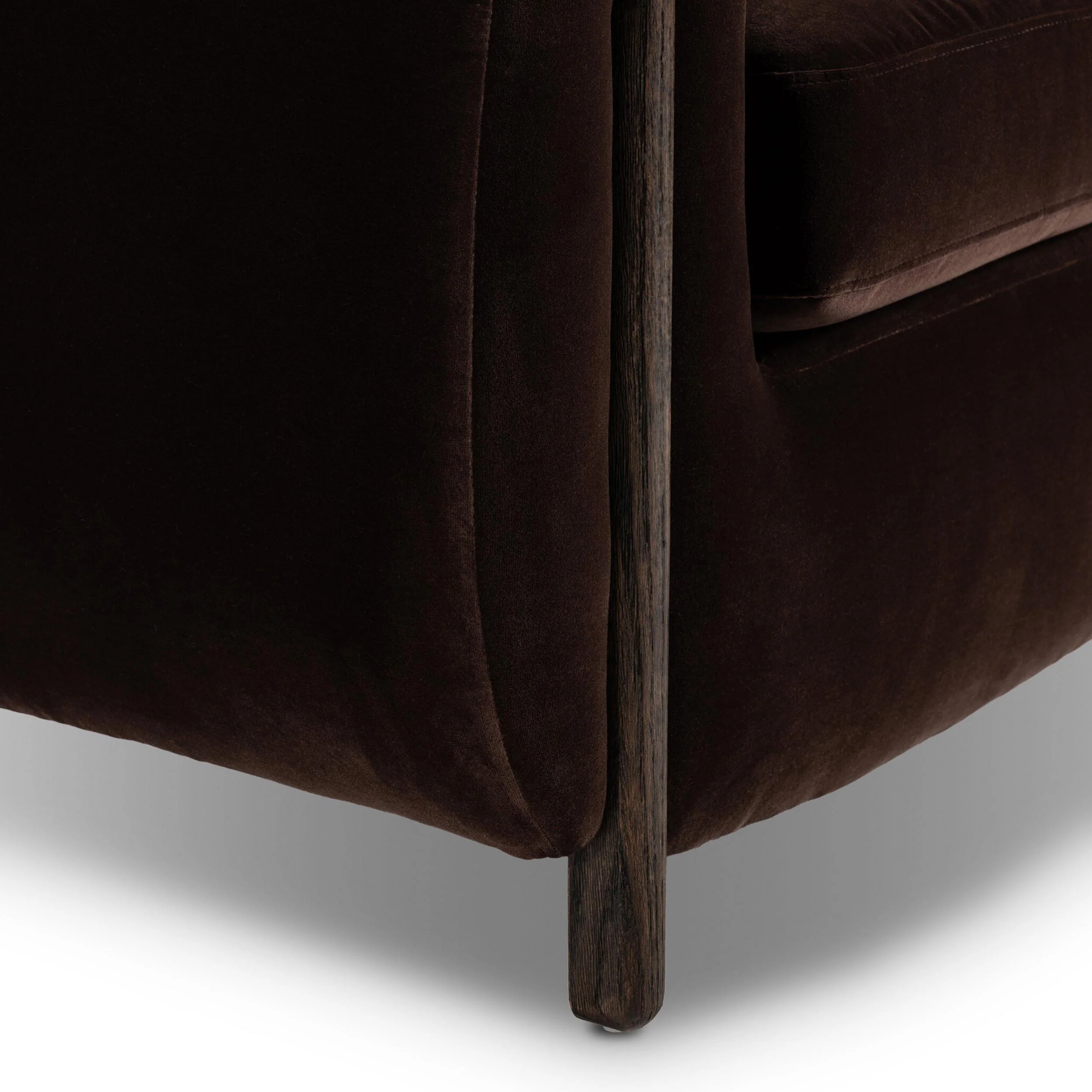 Lyla Chair, Surrey Cocoa by Four Hands - Image 6