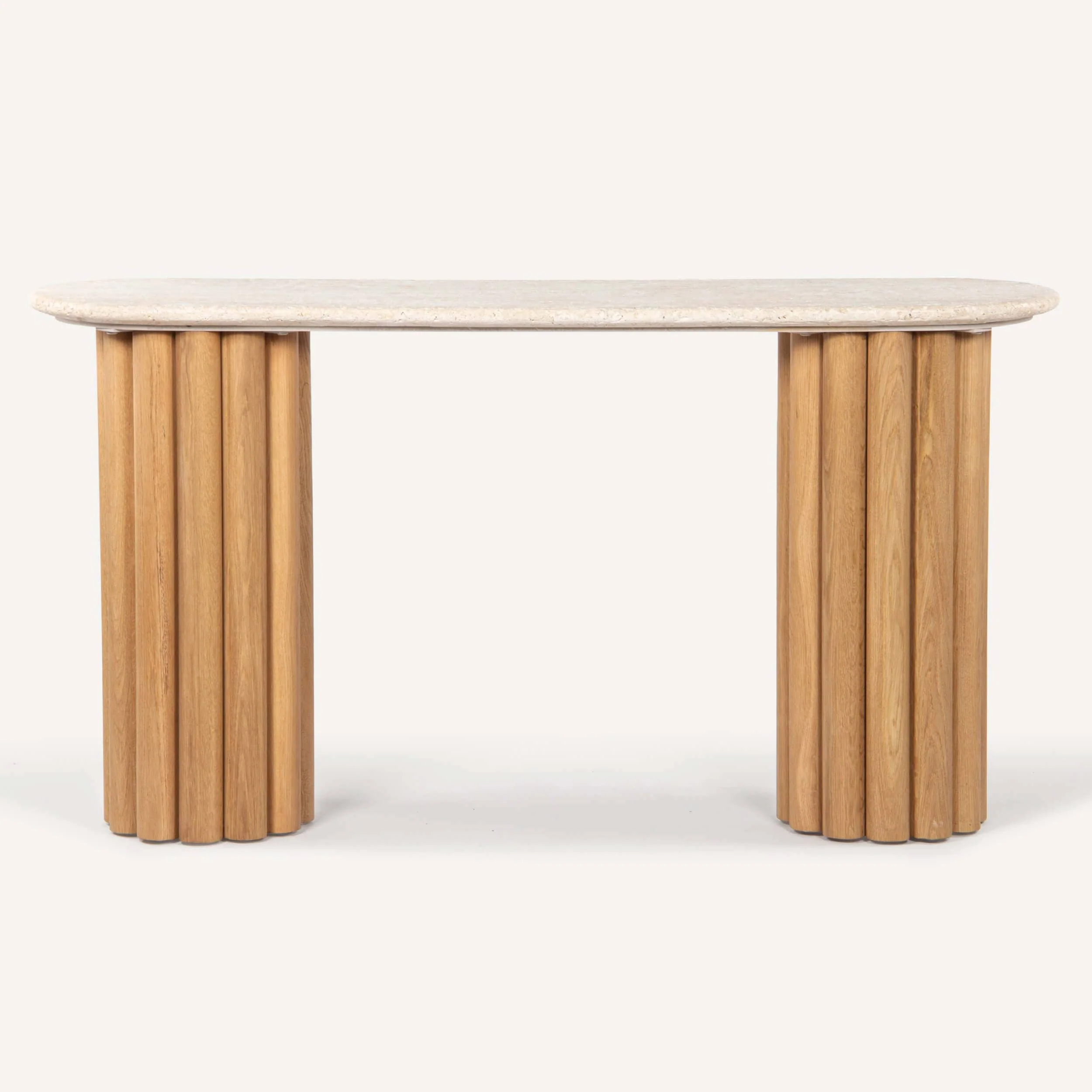Lyla Console Table, Natural - Image 2