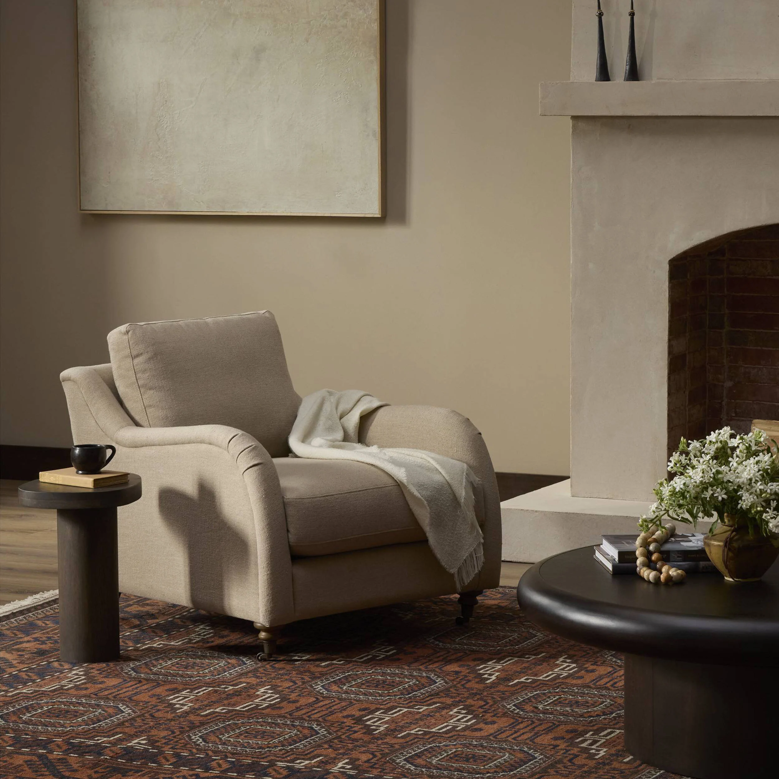 Lynne Chair, Antwerp Taupe by Amber Lewis x Four Hands - Image 5