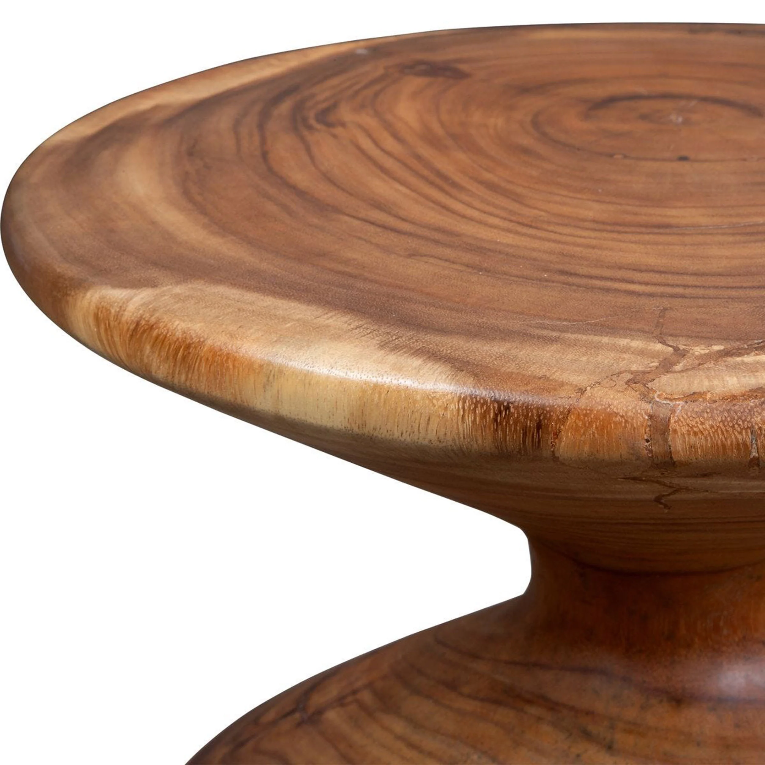 Lynx Accent Table, Suar - Image 3