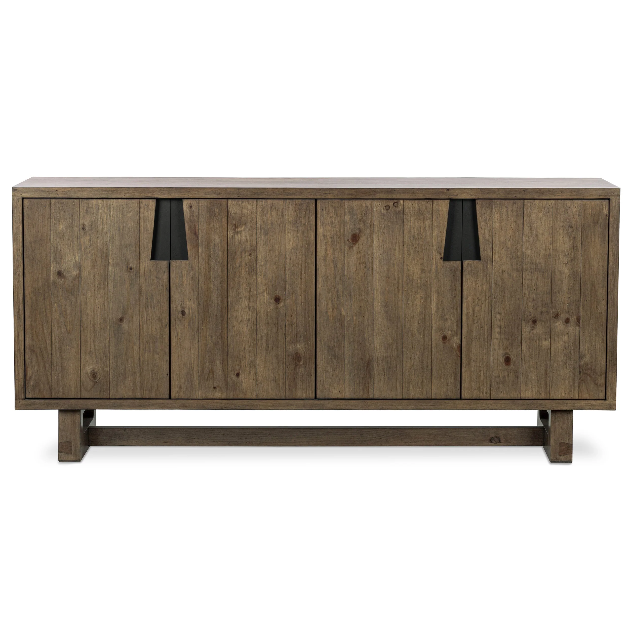 Lyra 4 Door Buffet, Smoke Brown - Image 2