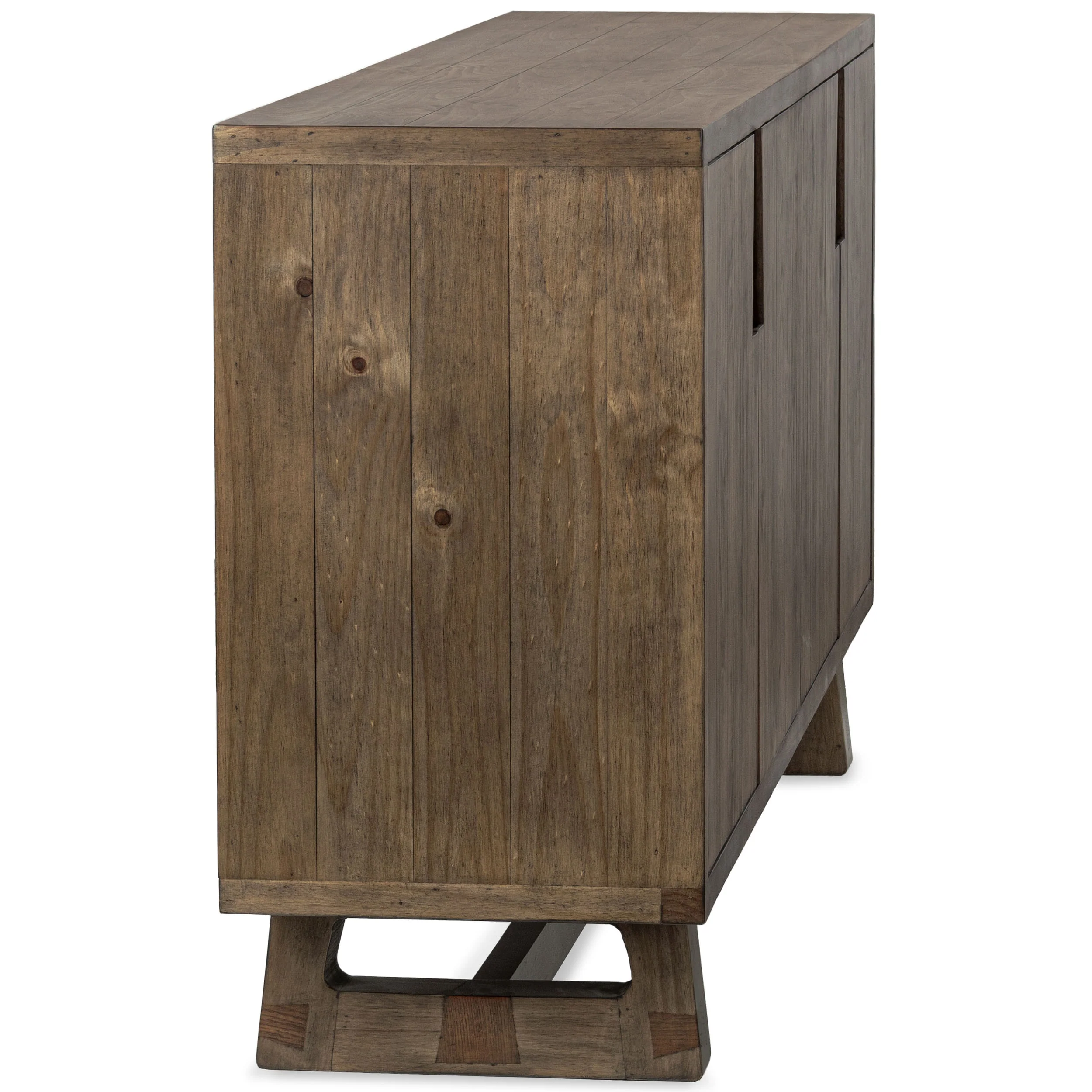 Lyra 4 Door Buffet, Smoke Brown - Image 3