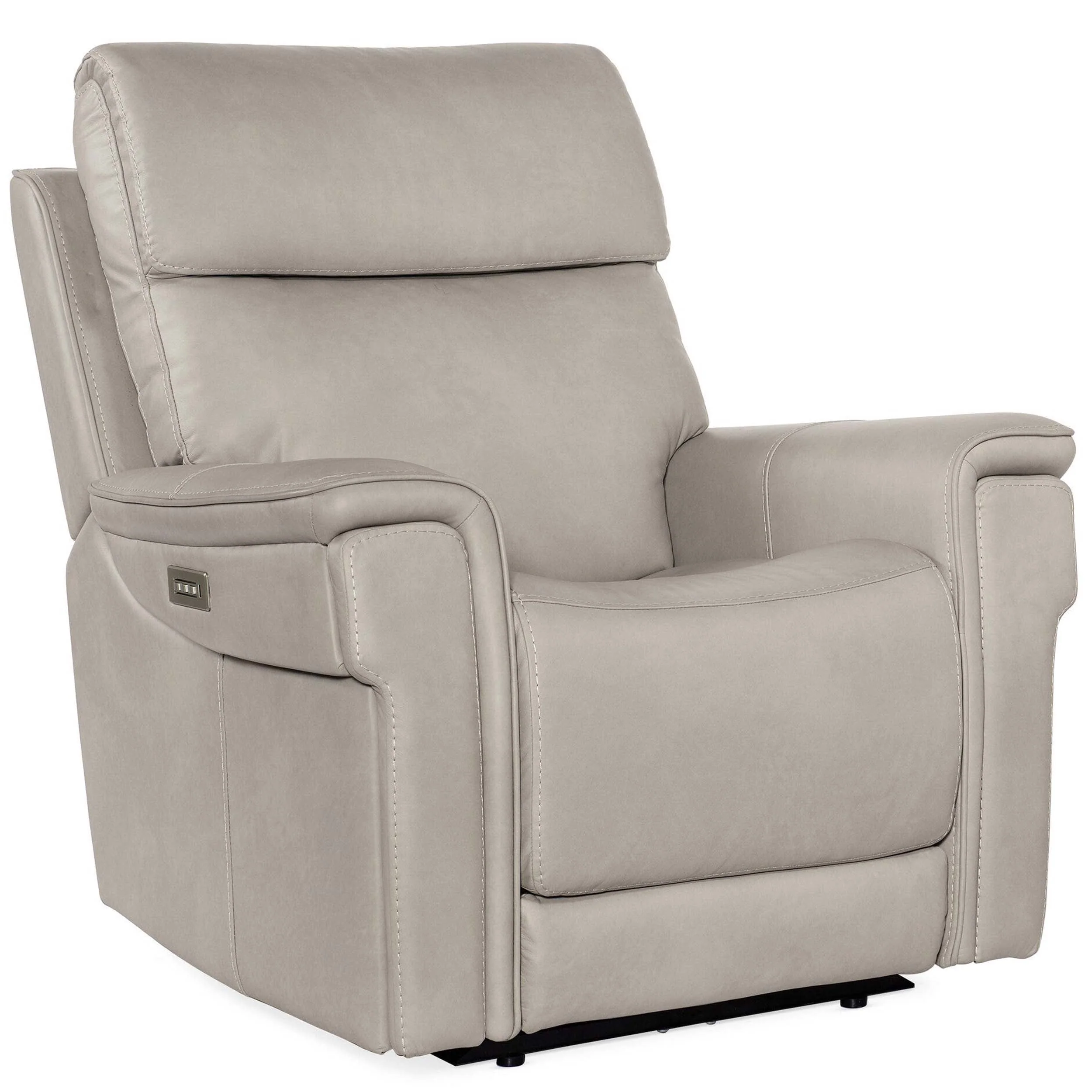 Lyra Leather Zero Gravity Power Recliner, Sahara Ash