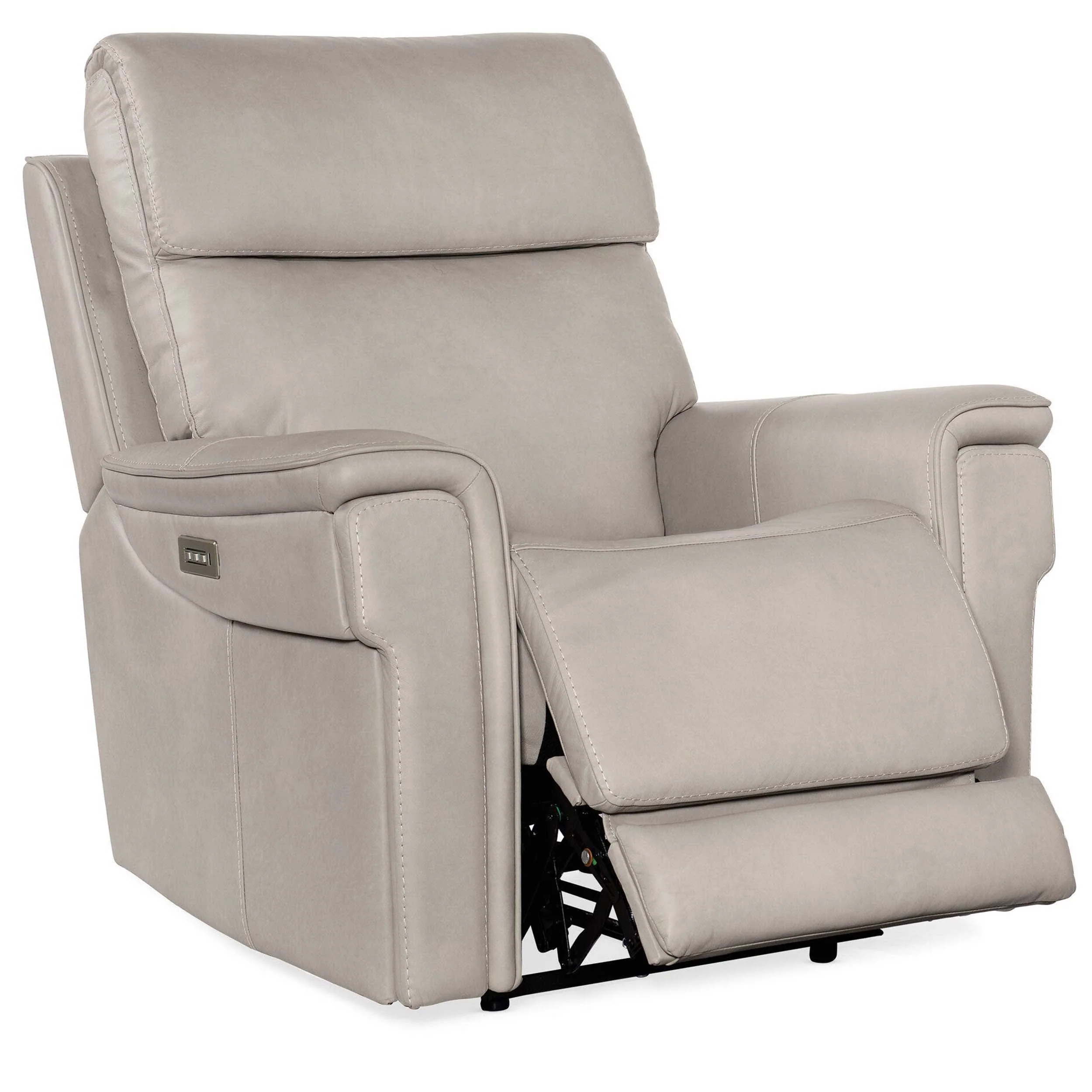 Lyra Leather Zero Gravity Power Recliner, Sahara Ash - Image 5