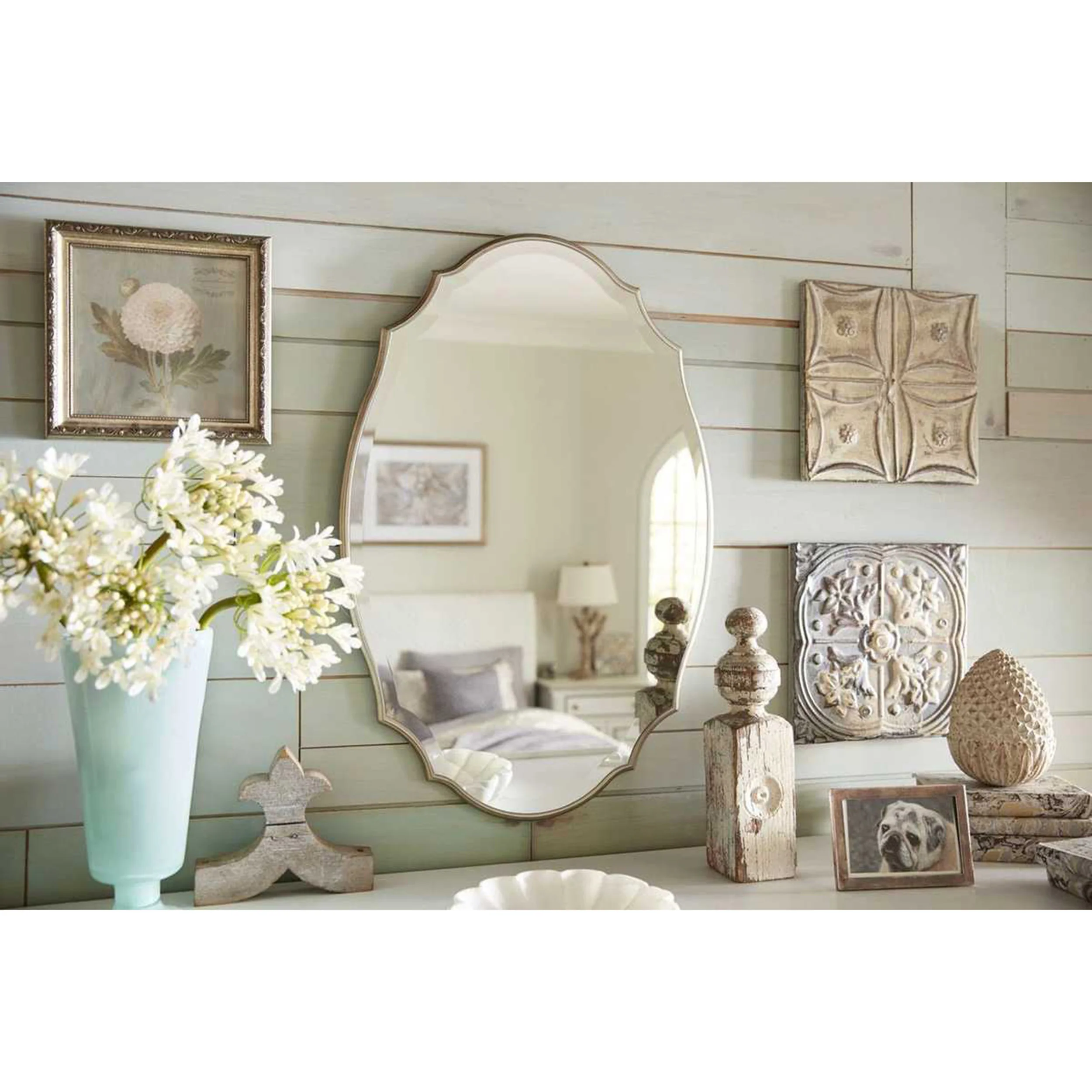 Mabel Mirror, Silver - Image 3