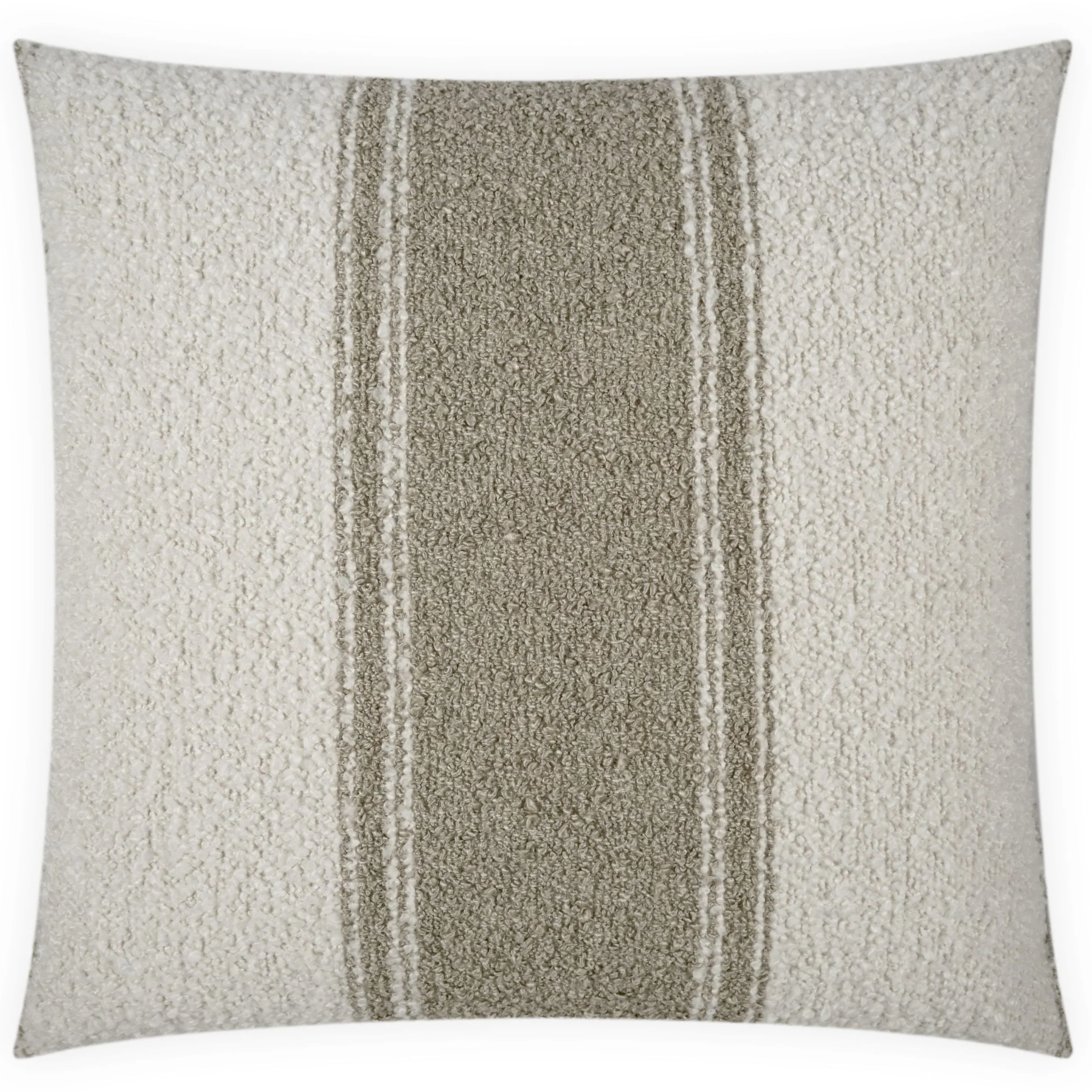 Mackinac 24" Pillow, Ecru, Set of 2