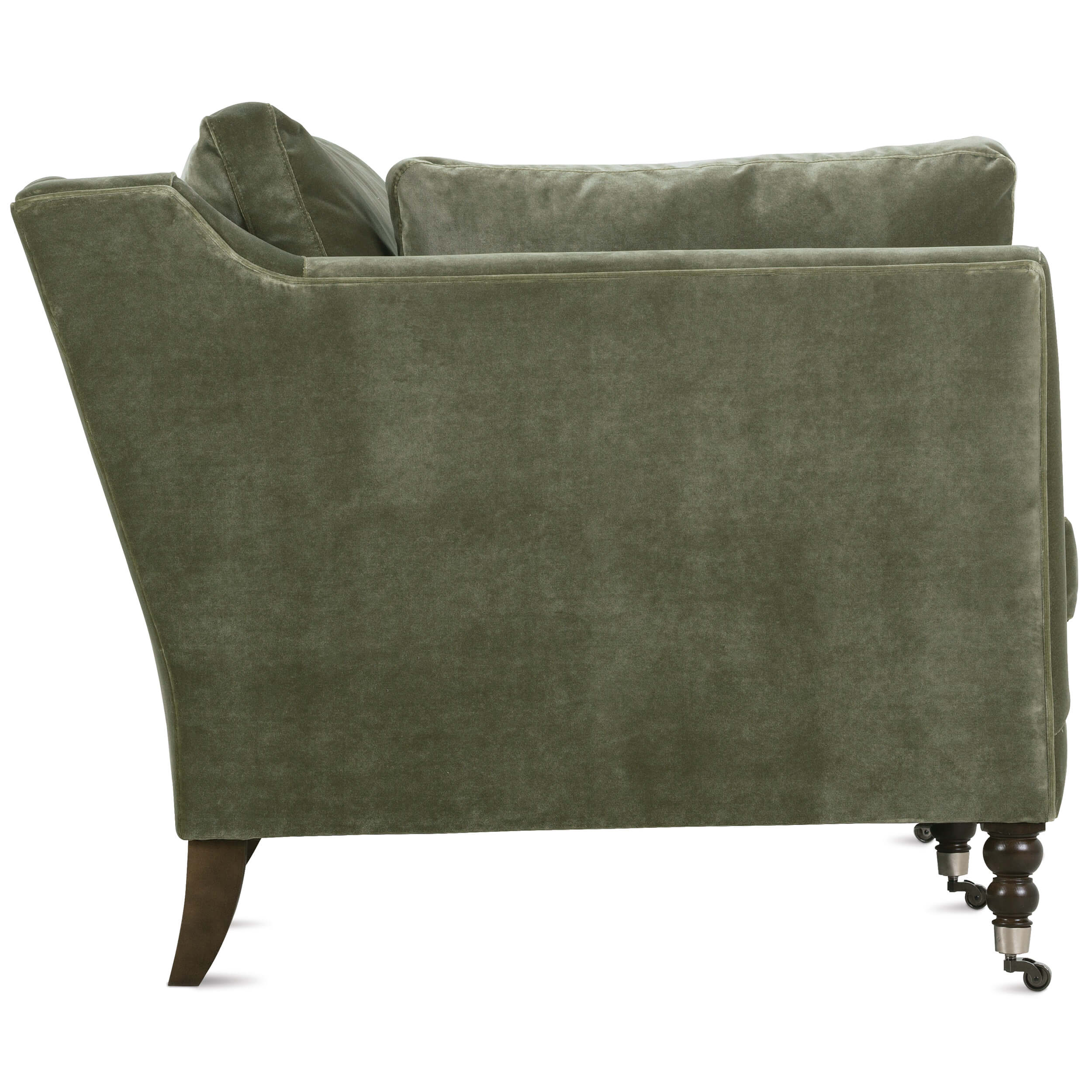 Madeline QS Sofa, Antiqued Moss - Image 3