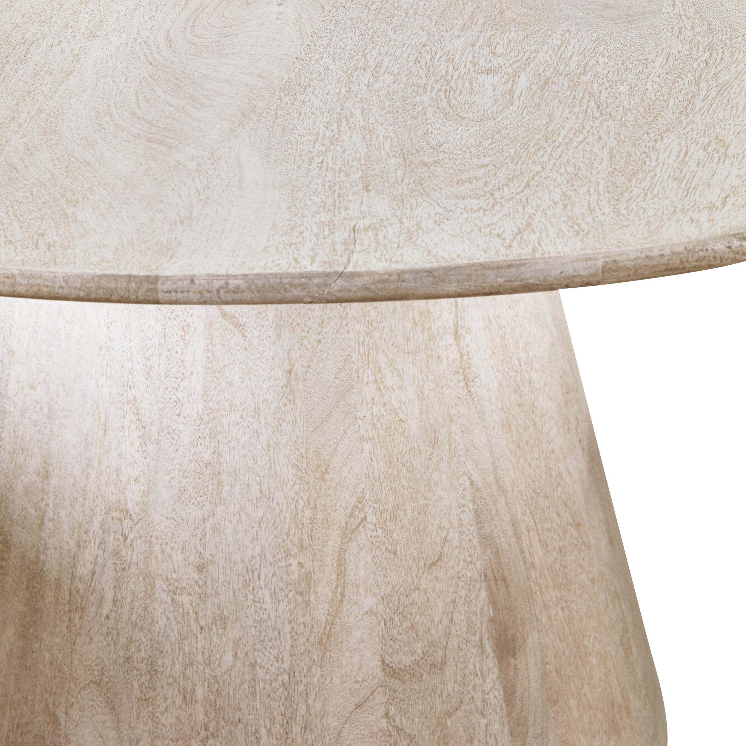 Madison Round Dining Table, White - Image 3