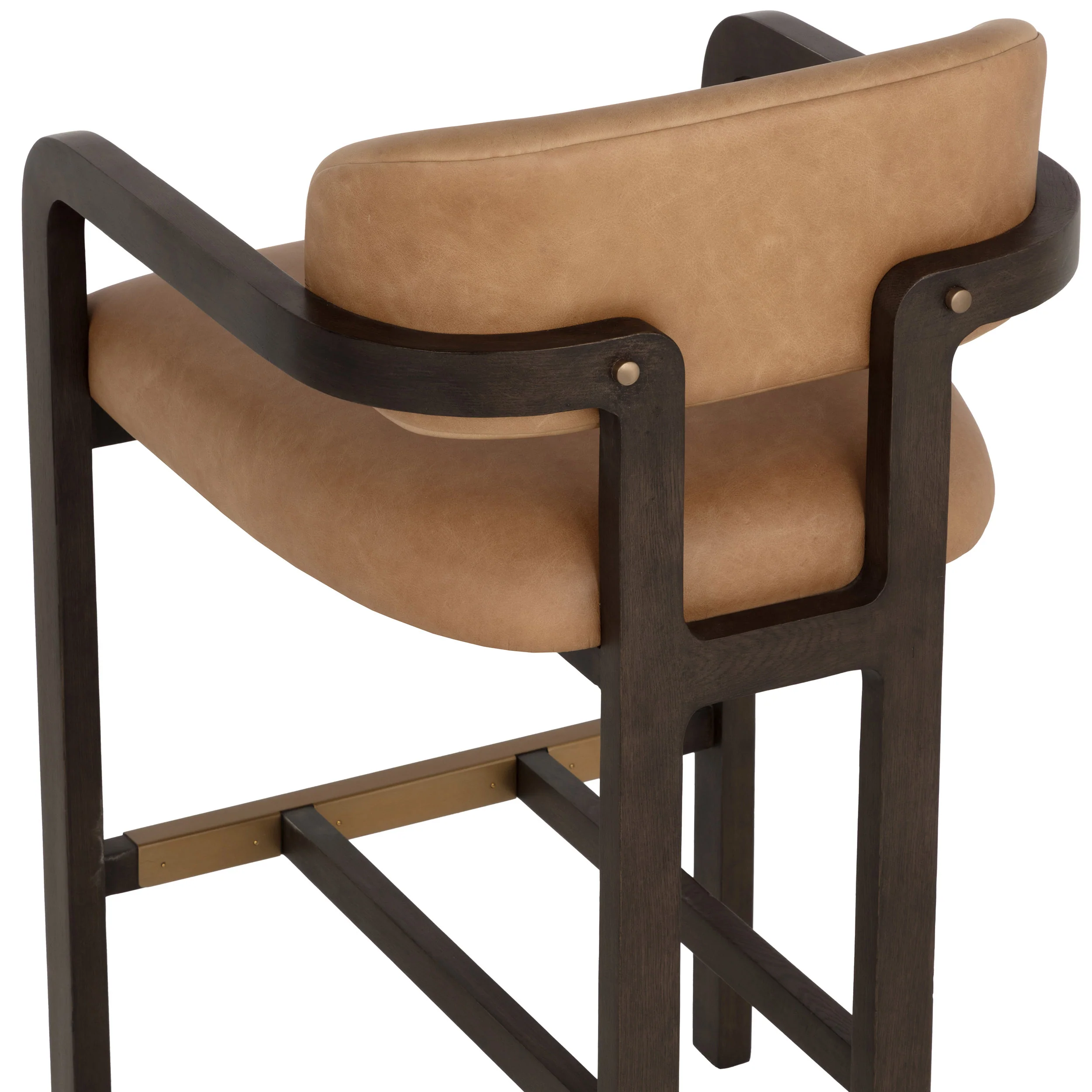 Madrone Leather Bar & Counter Stool, Ludlow Sesame - Image 10
