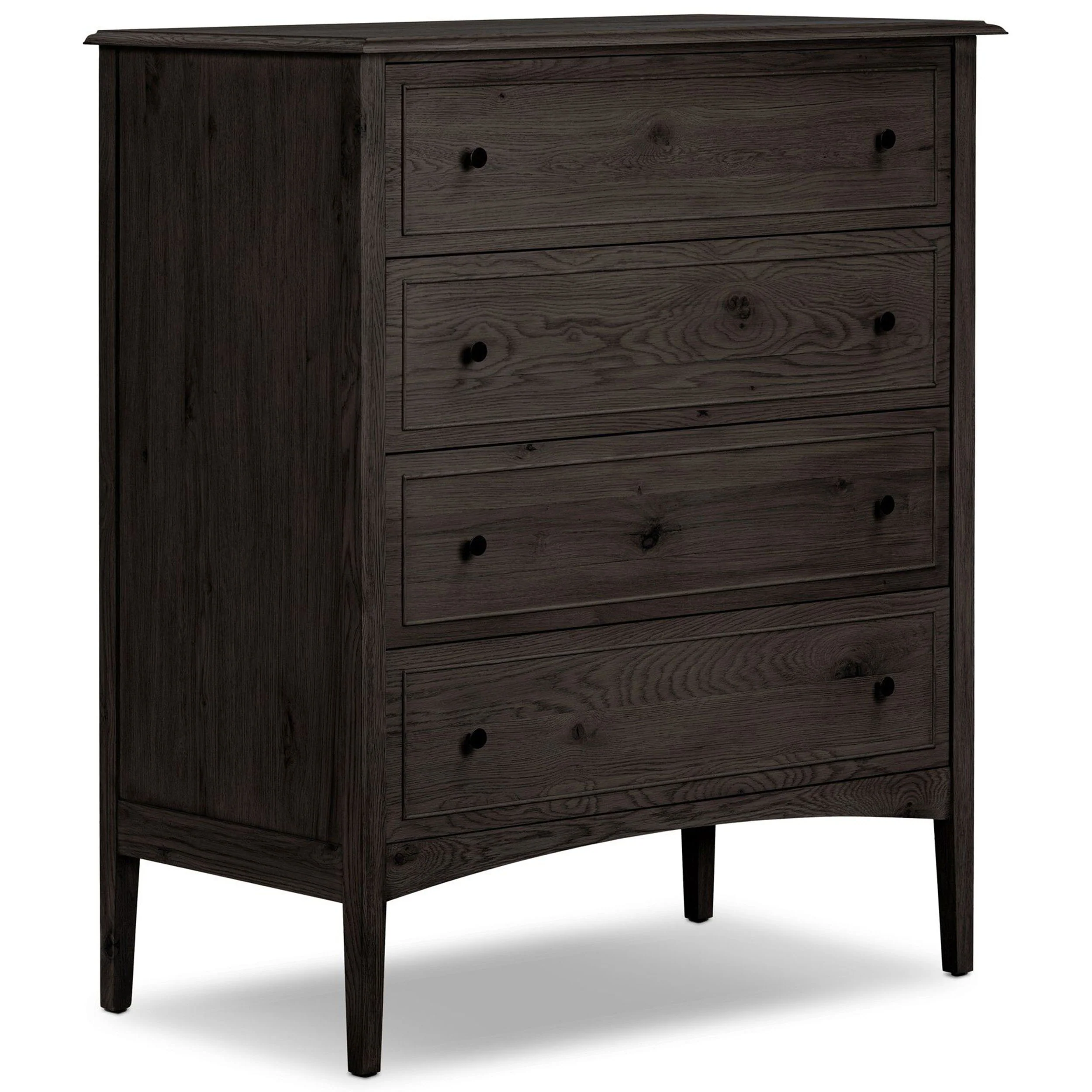 Maggie Tall Chest, Smoked Black by Four Hands