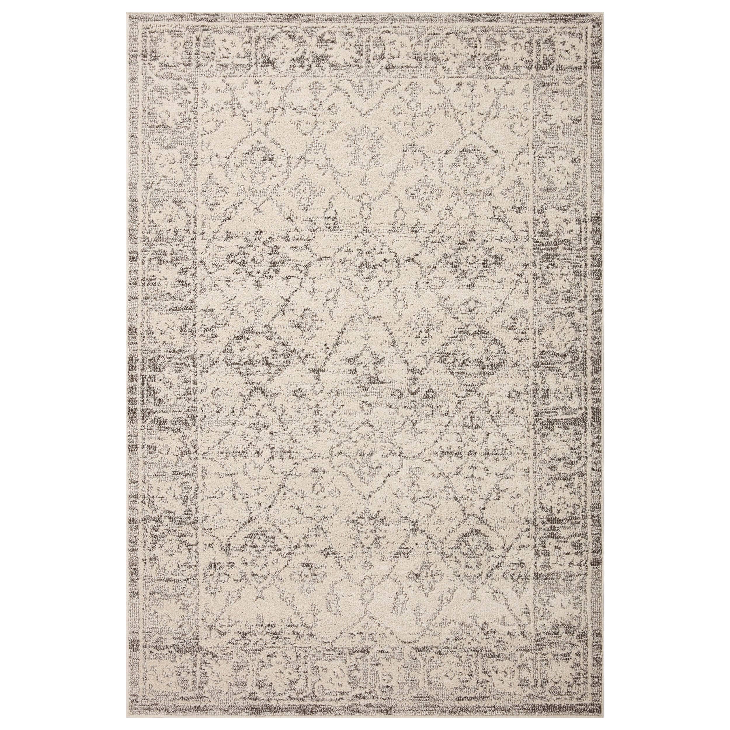 Magnolia Home by Joanna Gaines × Loloi Rug Gigi GIG-02, Ivory/Stone