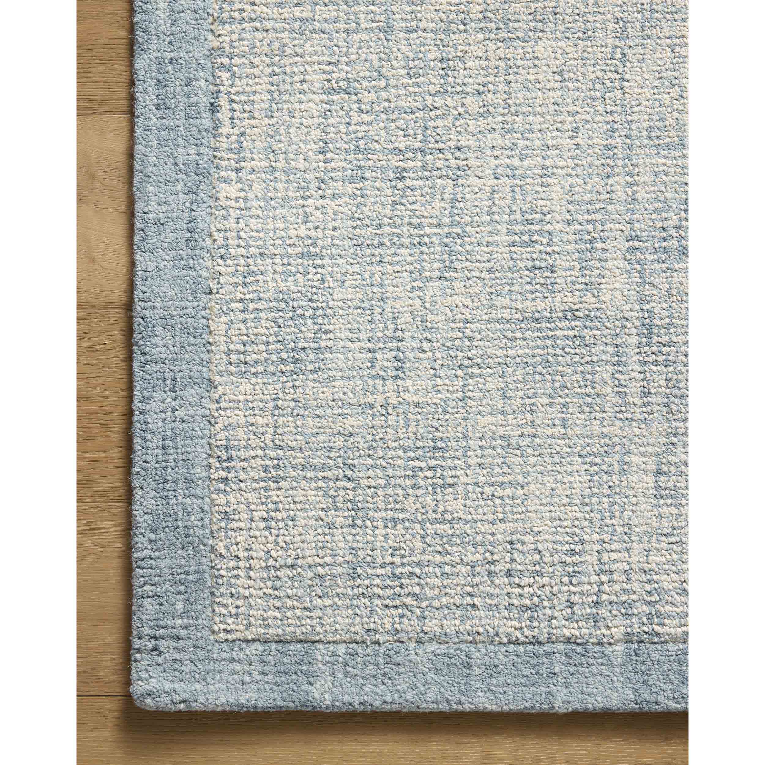 Magnolia Home by Joanna Gaines × Loloi Rug Henley HNY-01, Ivory/Blue - Image 4