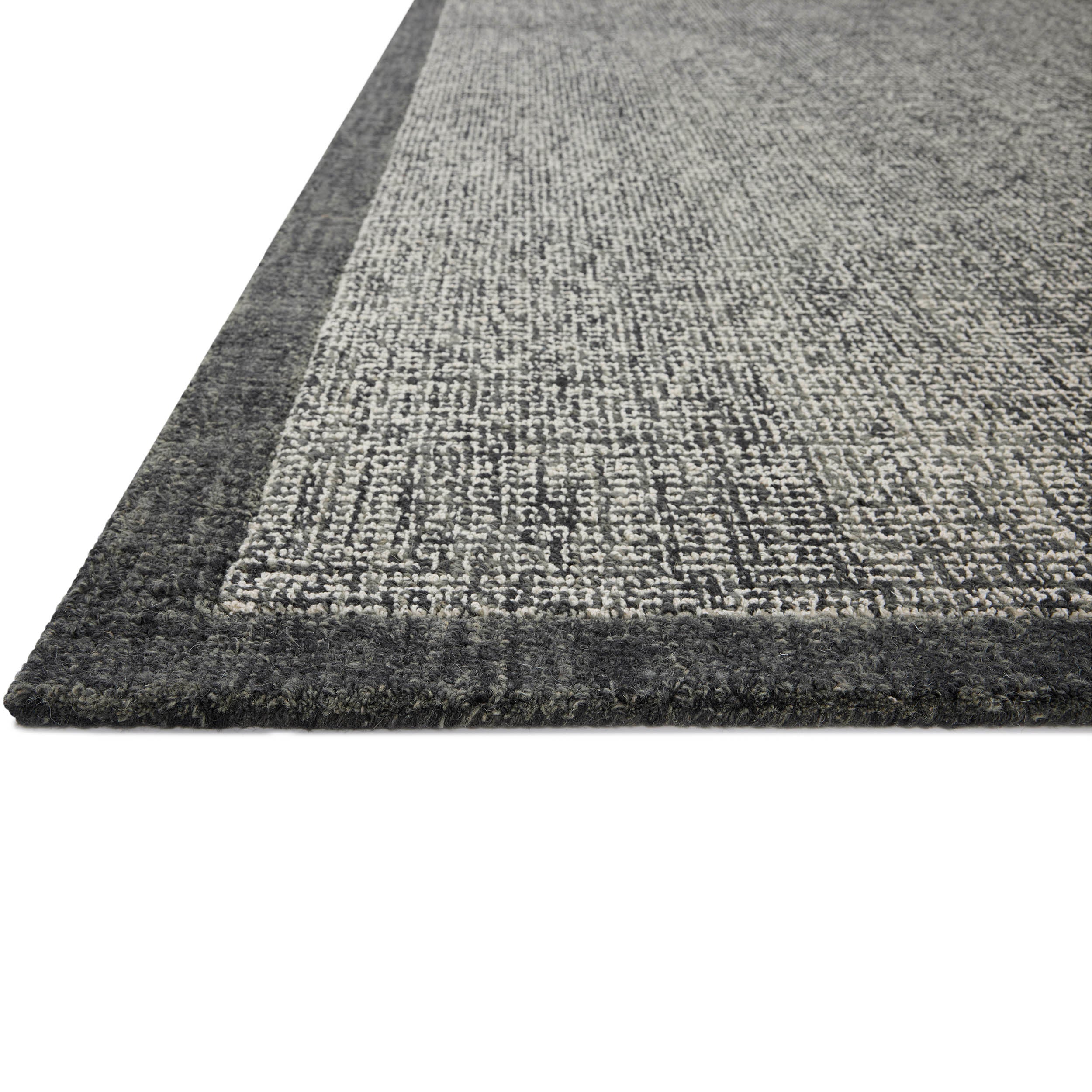 Magnolia Home by Joanna Gaines × Loloi Rug Henley HNY-01, Ivory/Charcoal - Image 2