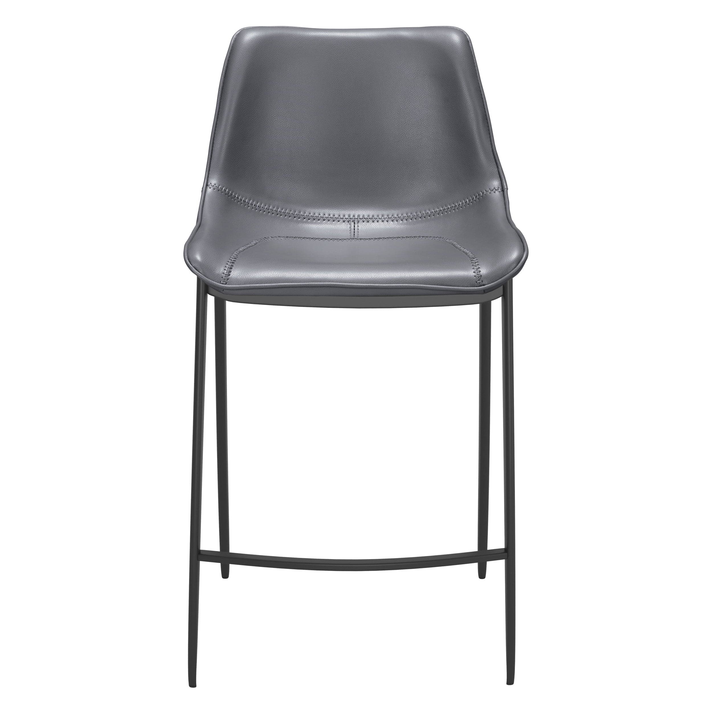 Magnus Counter Stool, Dark Gray, Set of 2 - Image 2