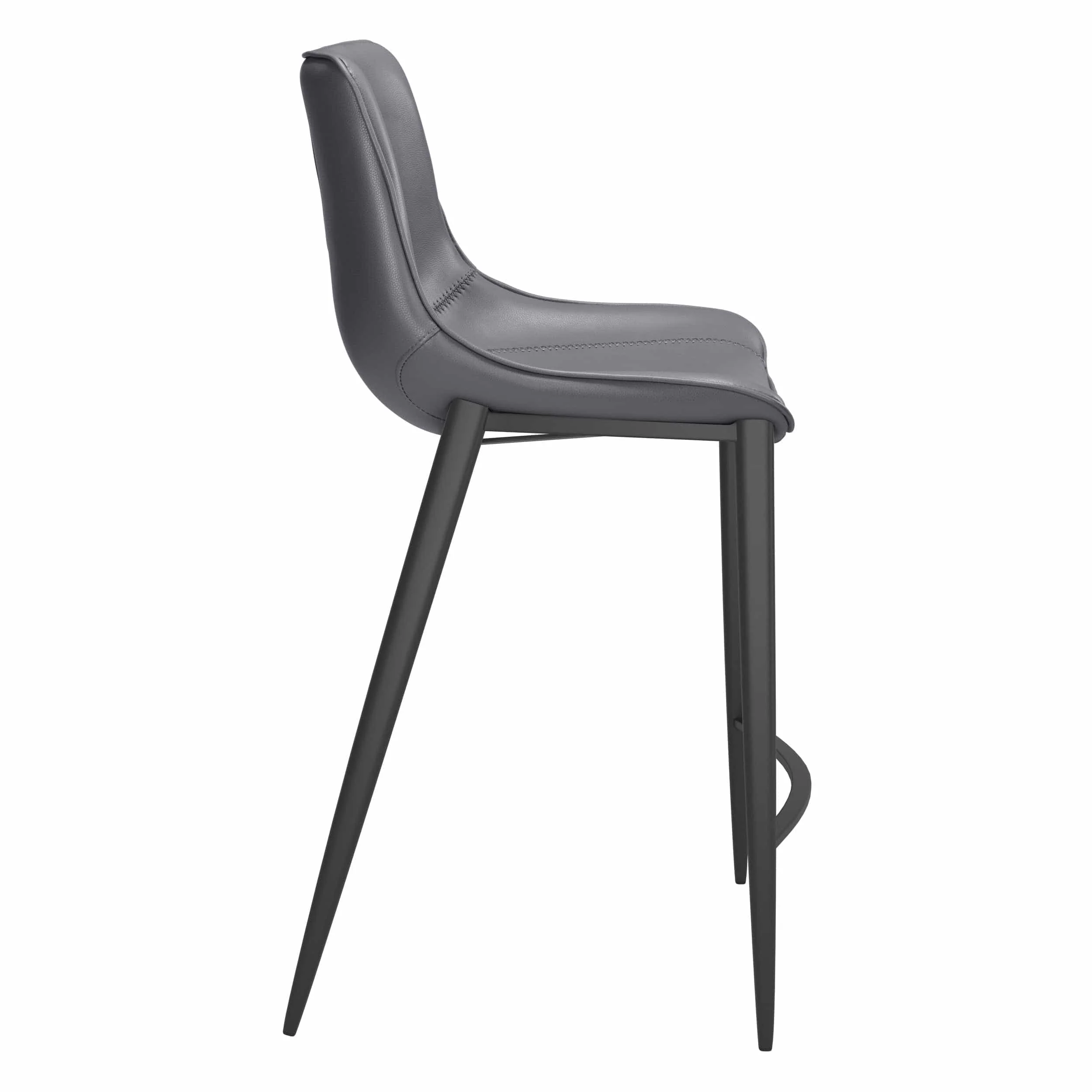 Magnus Counter Stool, Dark Gray, Set of 2 - Image 3