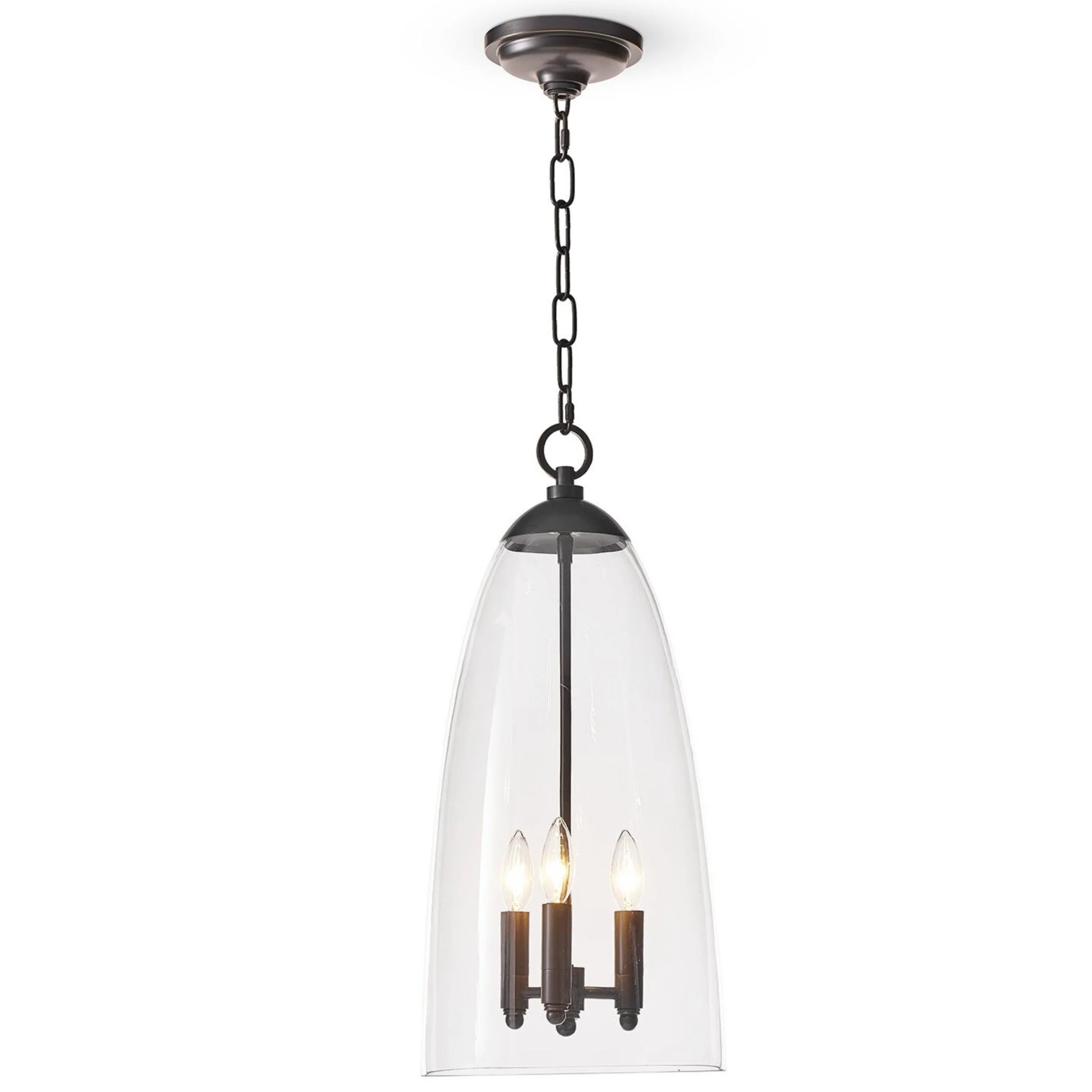Maiden Glass Pendant, Oil Rubbed Bronze - Image 2