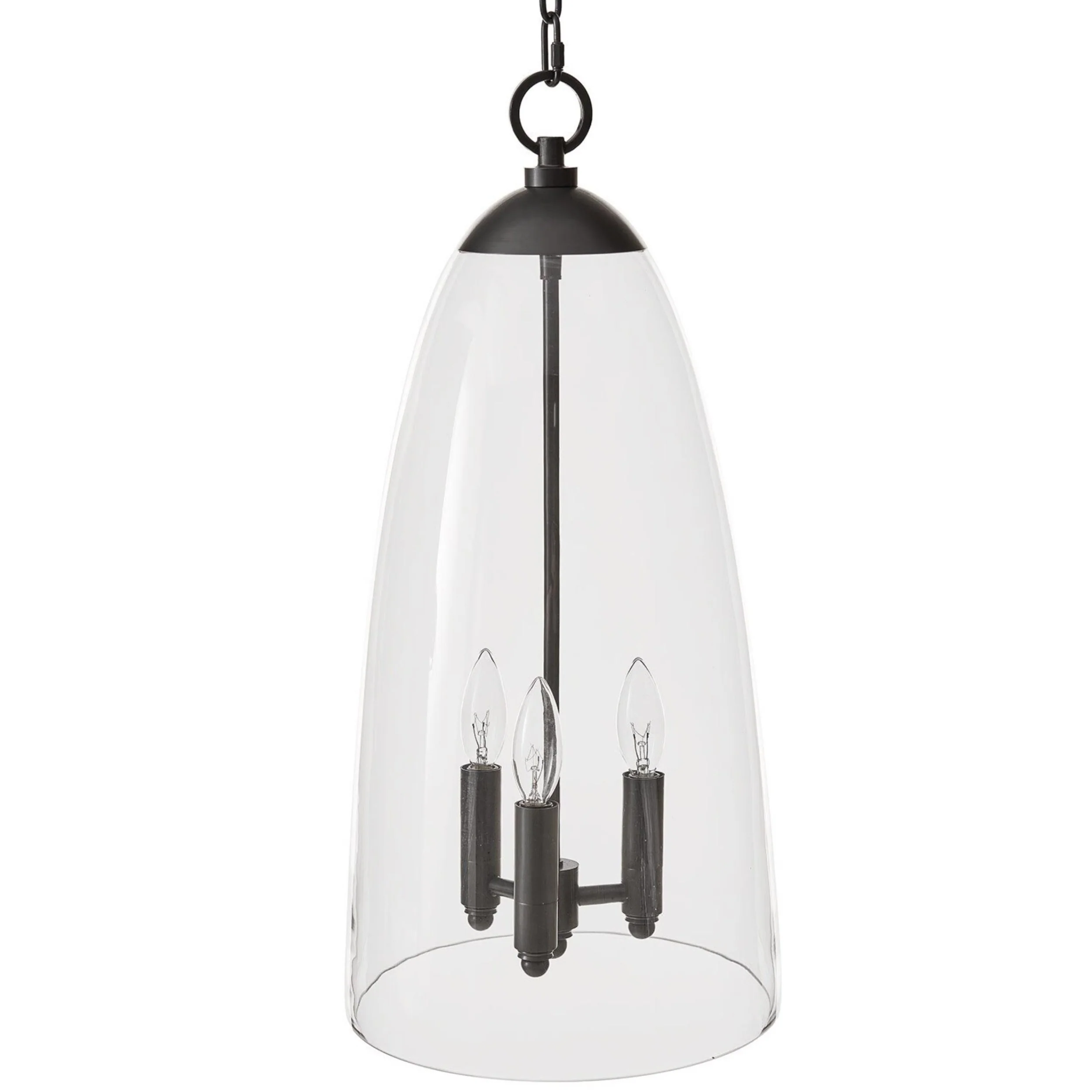 Maiden Glass Pendant, Oil Rubbed Bronze - Image 3