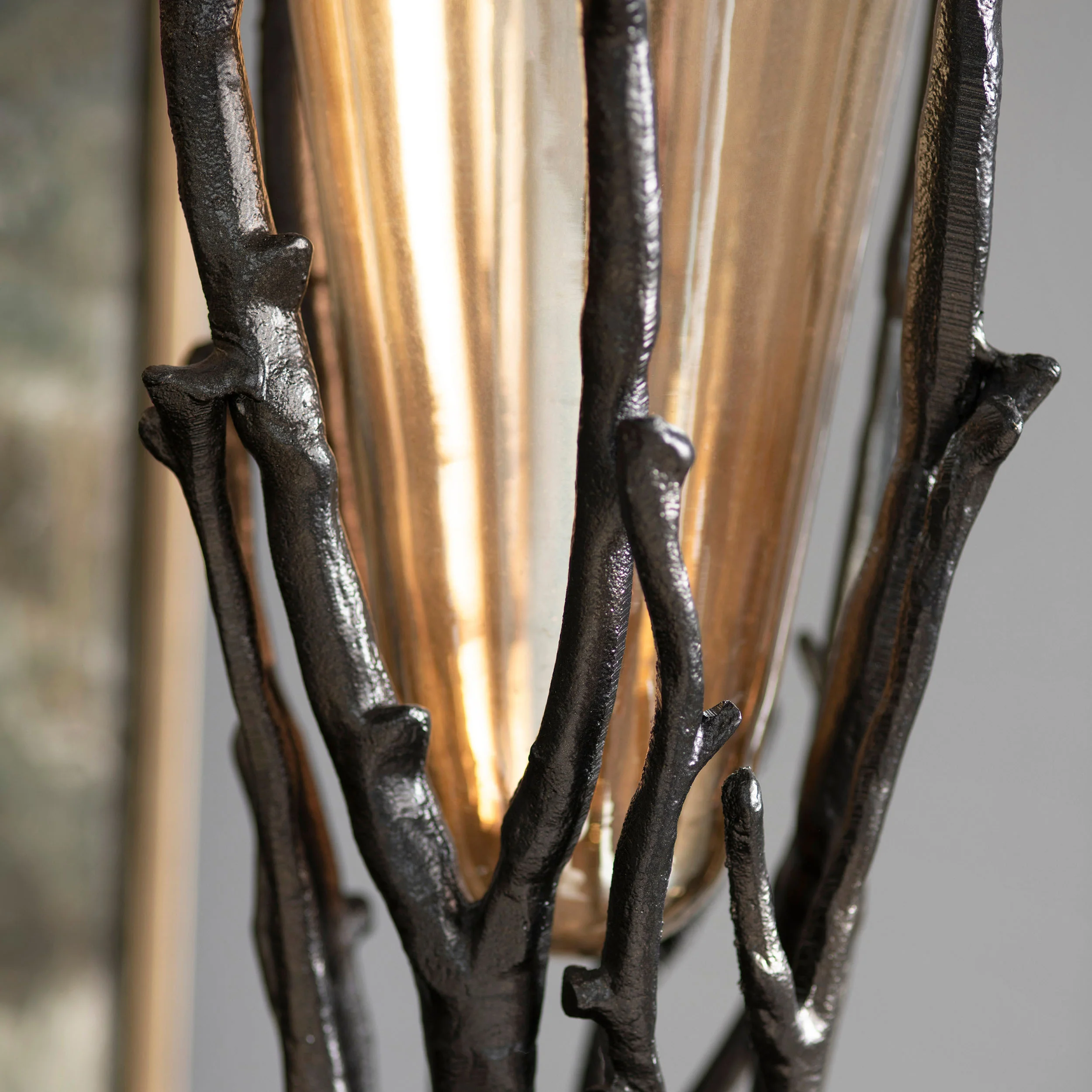 Mailie Vase, Bronze, Set of 2 - Image 3
