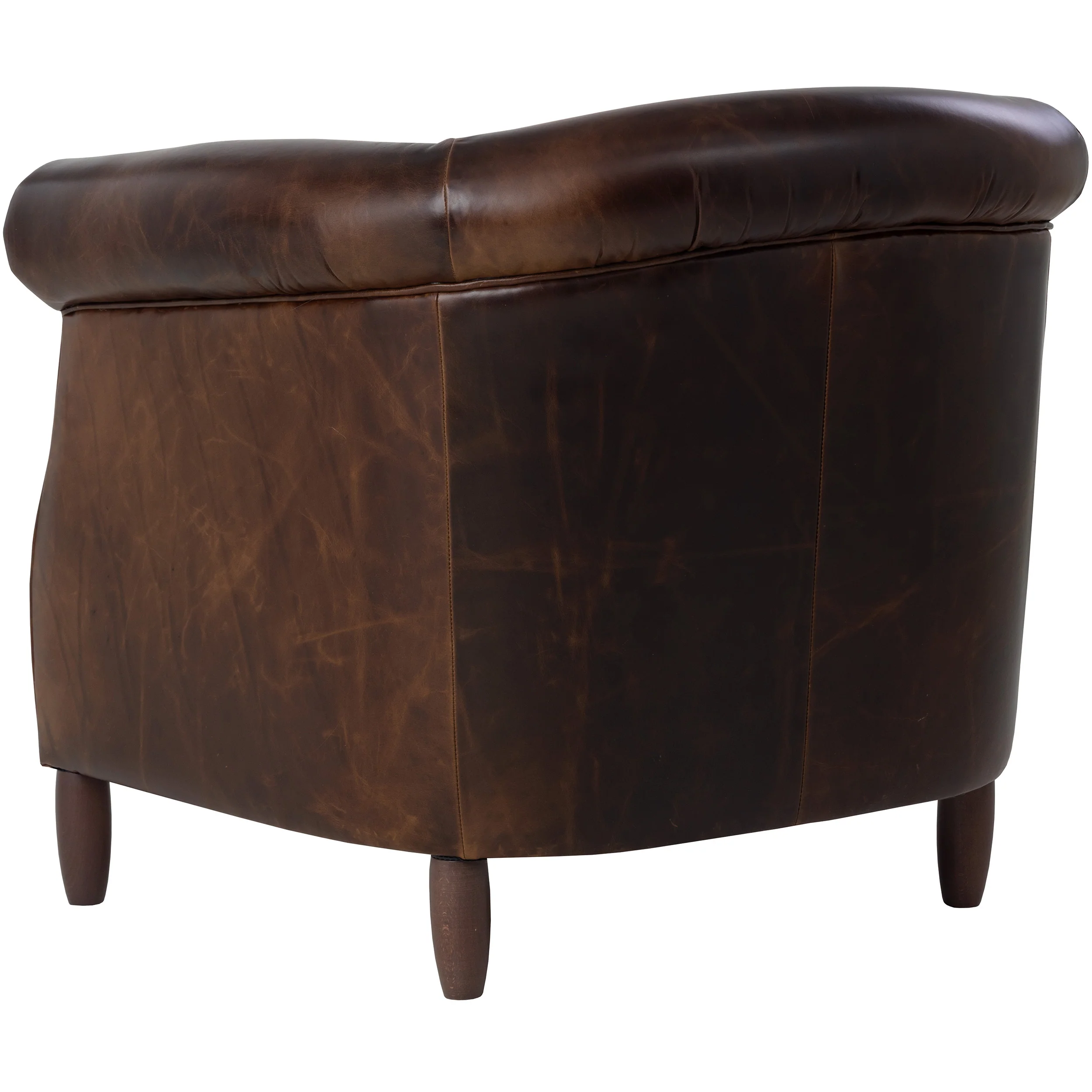 Marjorie Lounge Chair, Chocolate - Image 4