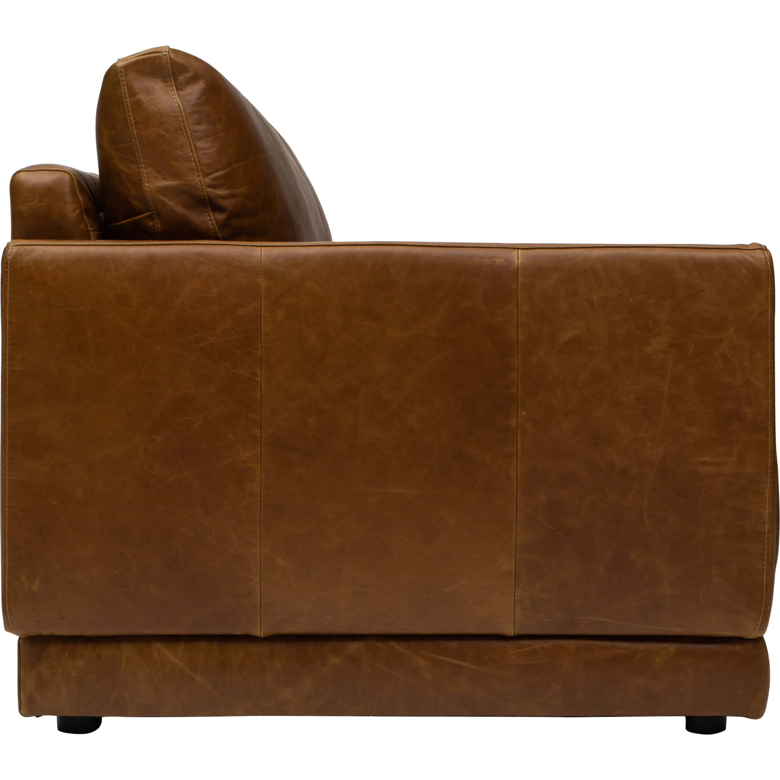 Malibu Leather Sofa, Concord Mink by Becki Owens - Image 3