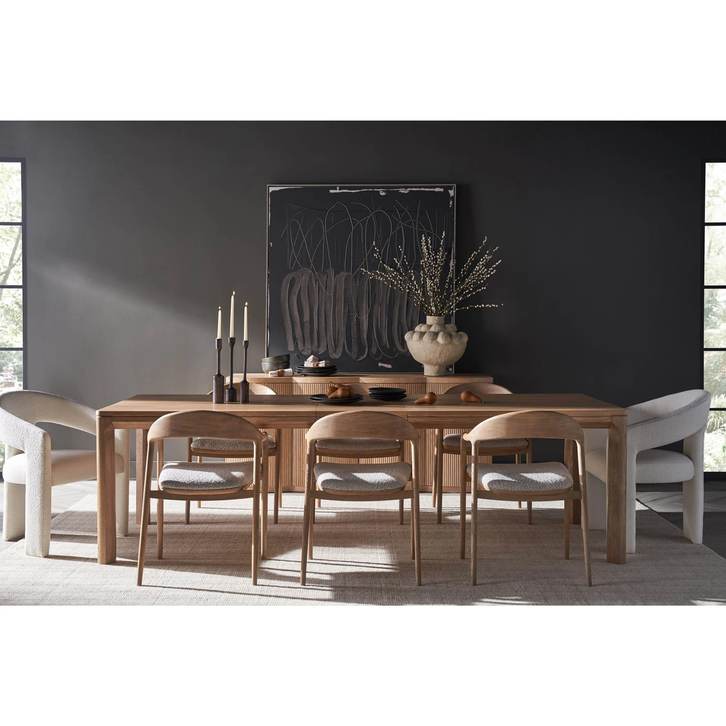 Malone Dining Table, Natural - Image 4